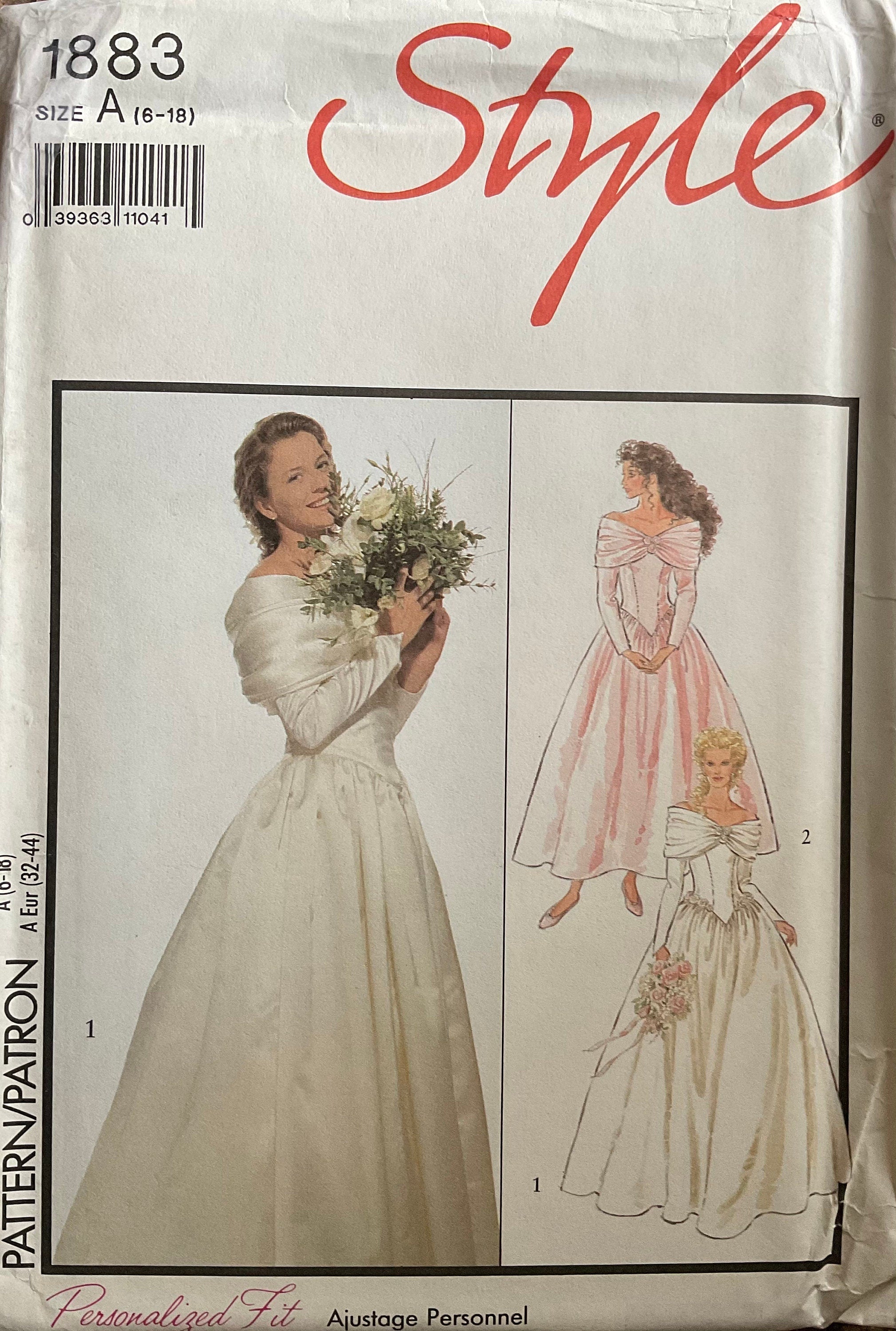 Style 1883 Sewing Pattern (Vintage) UNCUT