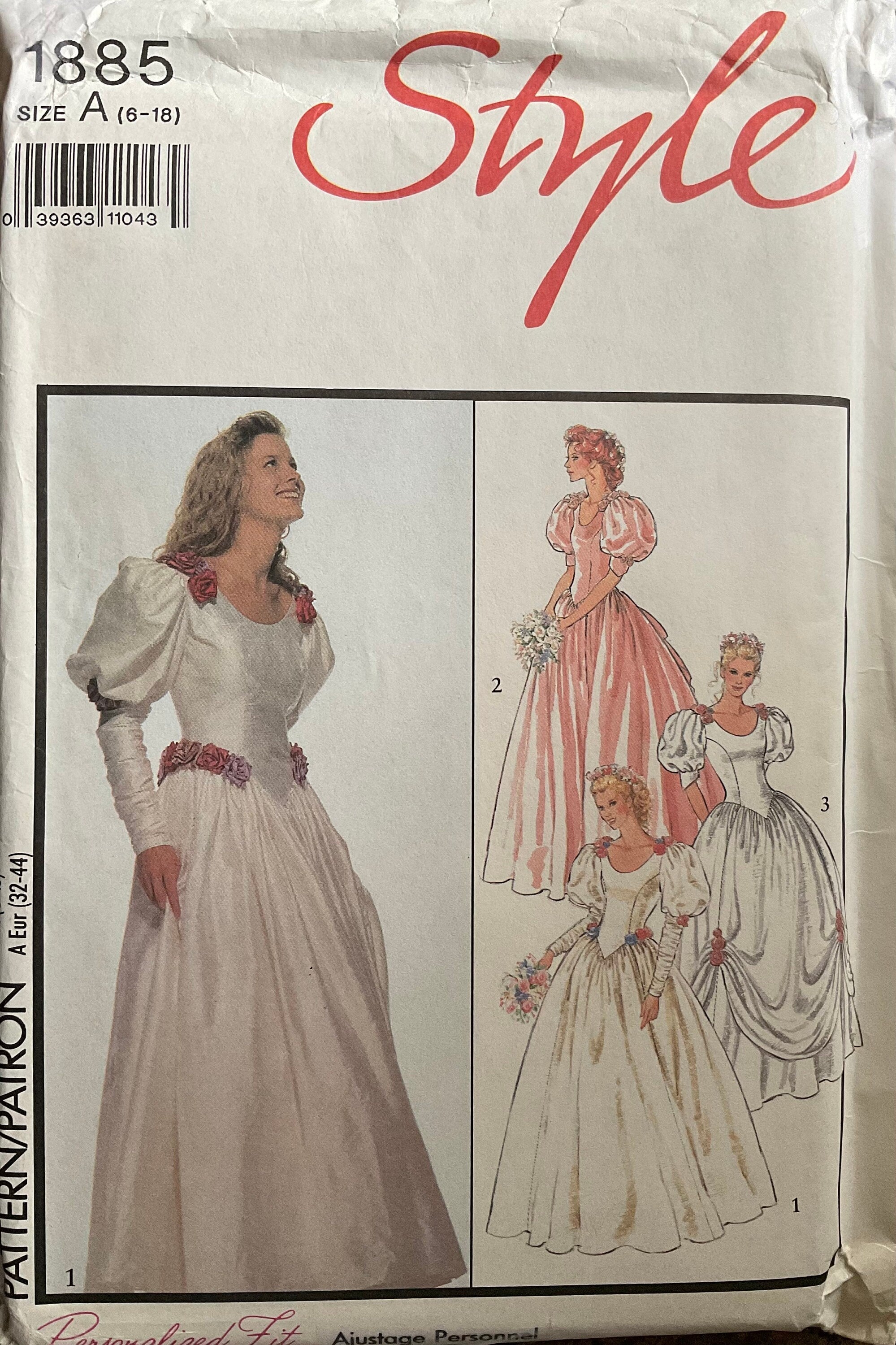 Style 1885 Sewing Pattern (Vintage) UNCUT
