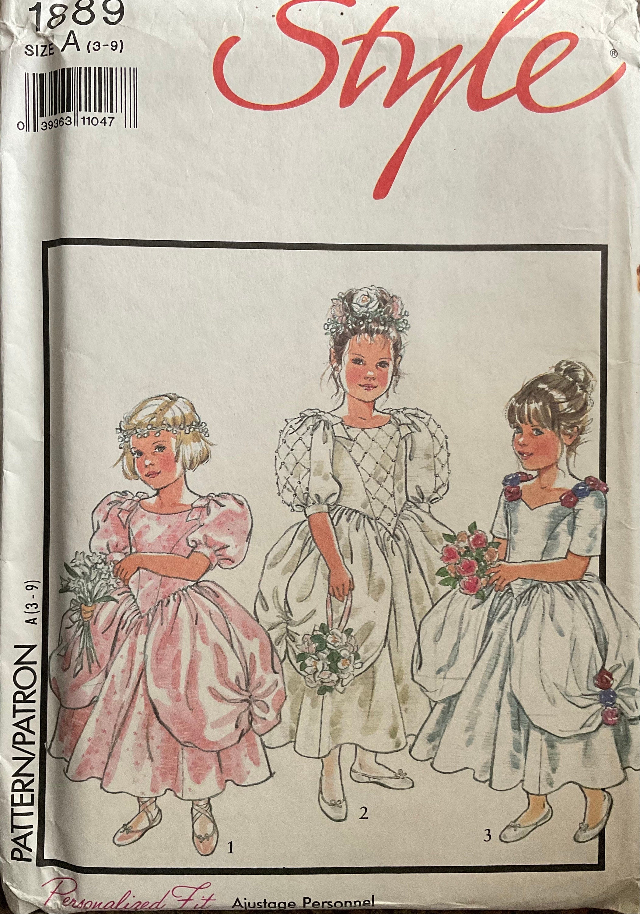 Style 1889 Sewing Pattern (Vintage) UNCUT