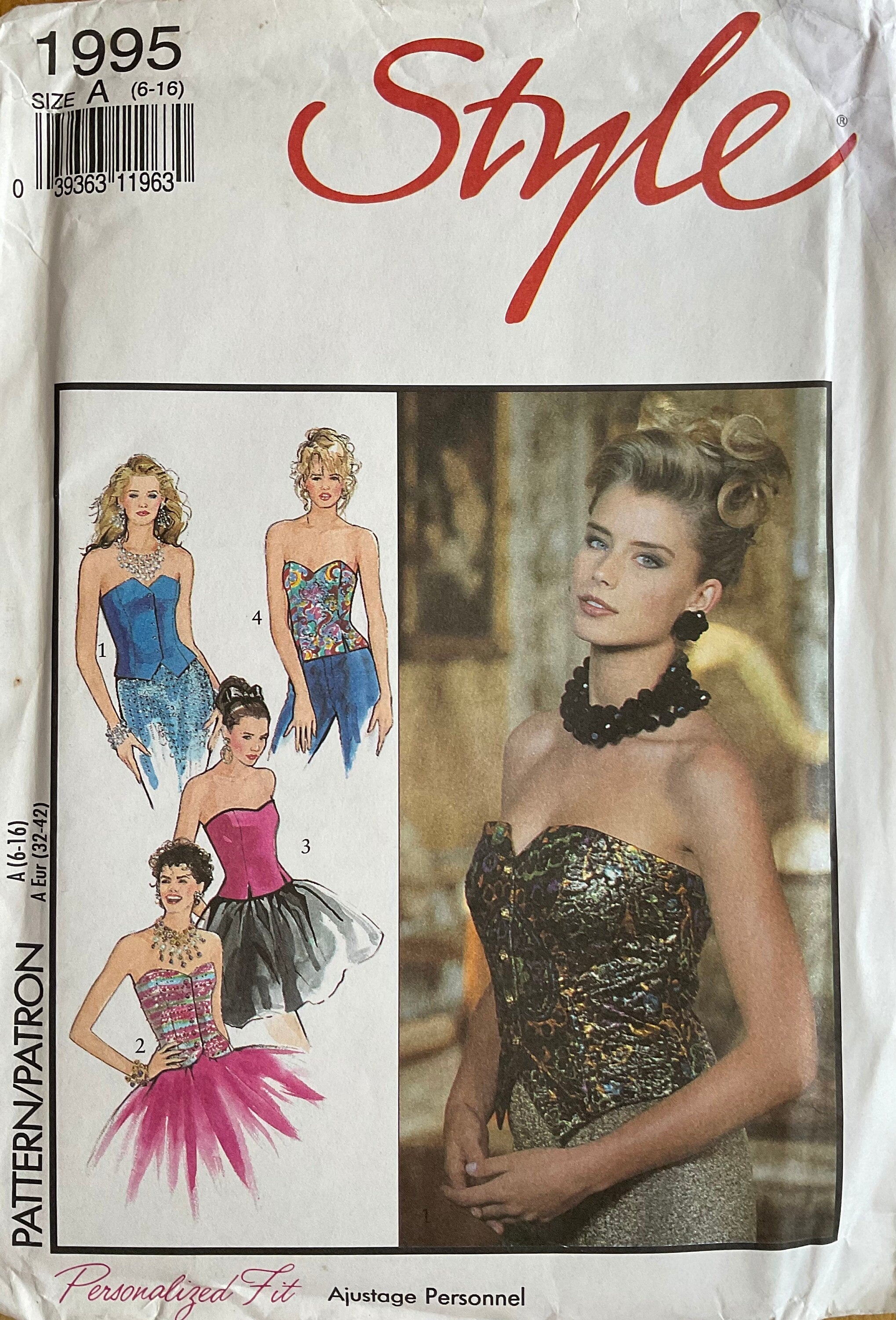 Style 1995 Sewing Pattern (Vintage) UNCUT