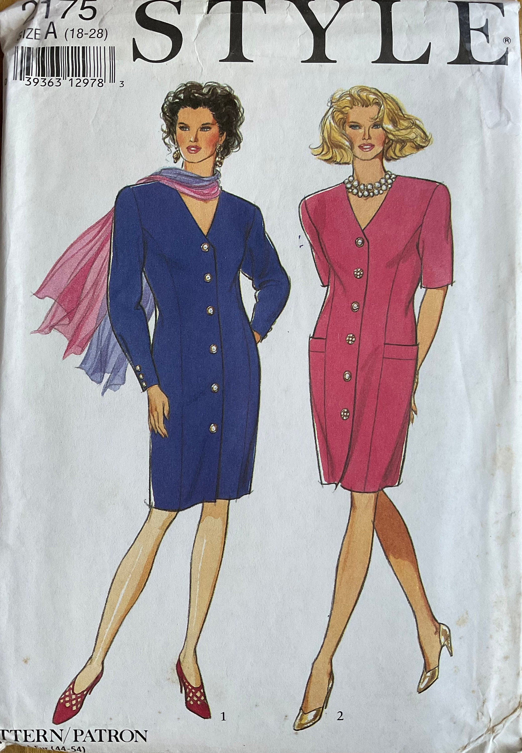 Style 2175 Sewing Pattern (Vintage) CUT