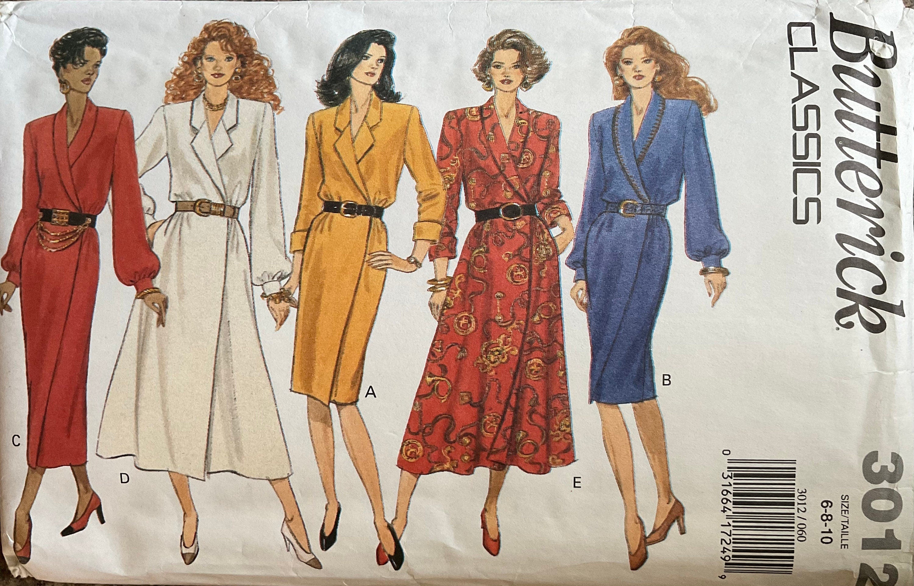 Butterick 3012 Sewing Pattern (Vintage) UNCUT