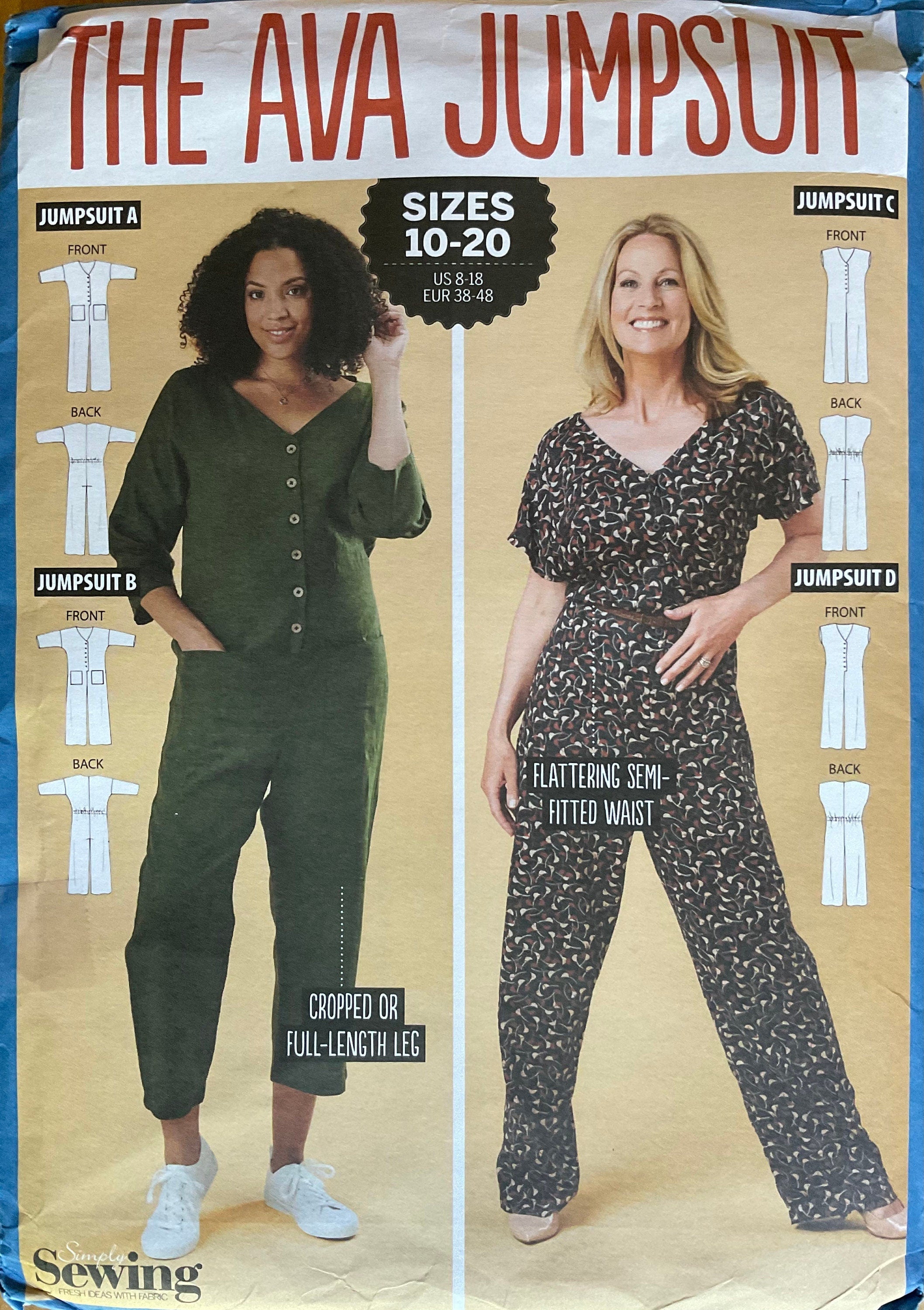 Simply Sewing Sewing Pattern (Vintage) UNCUT