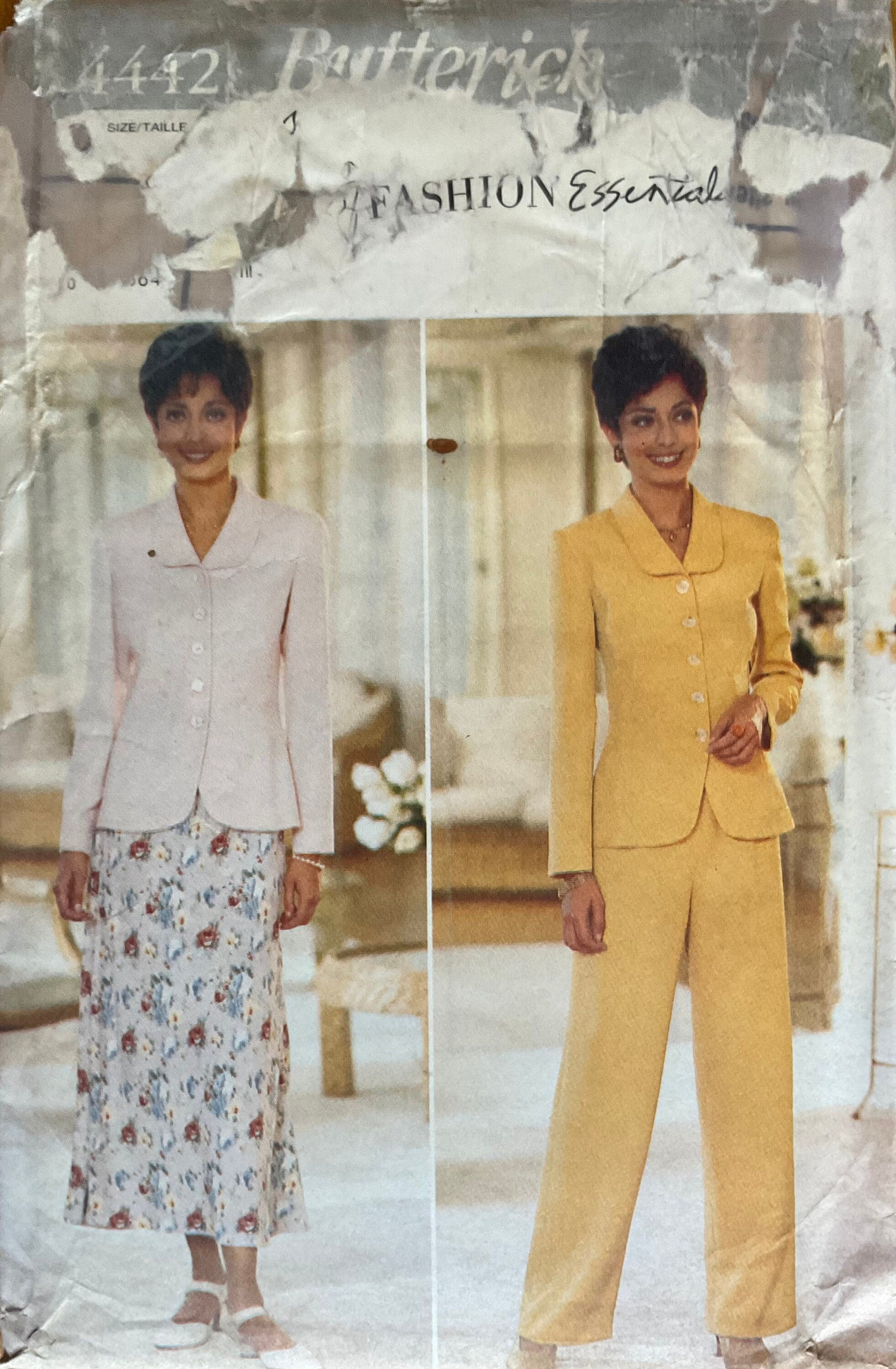 Butterick 4442 Sewing Pattern (Vintage) UNCUT