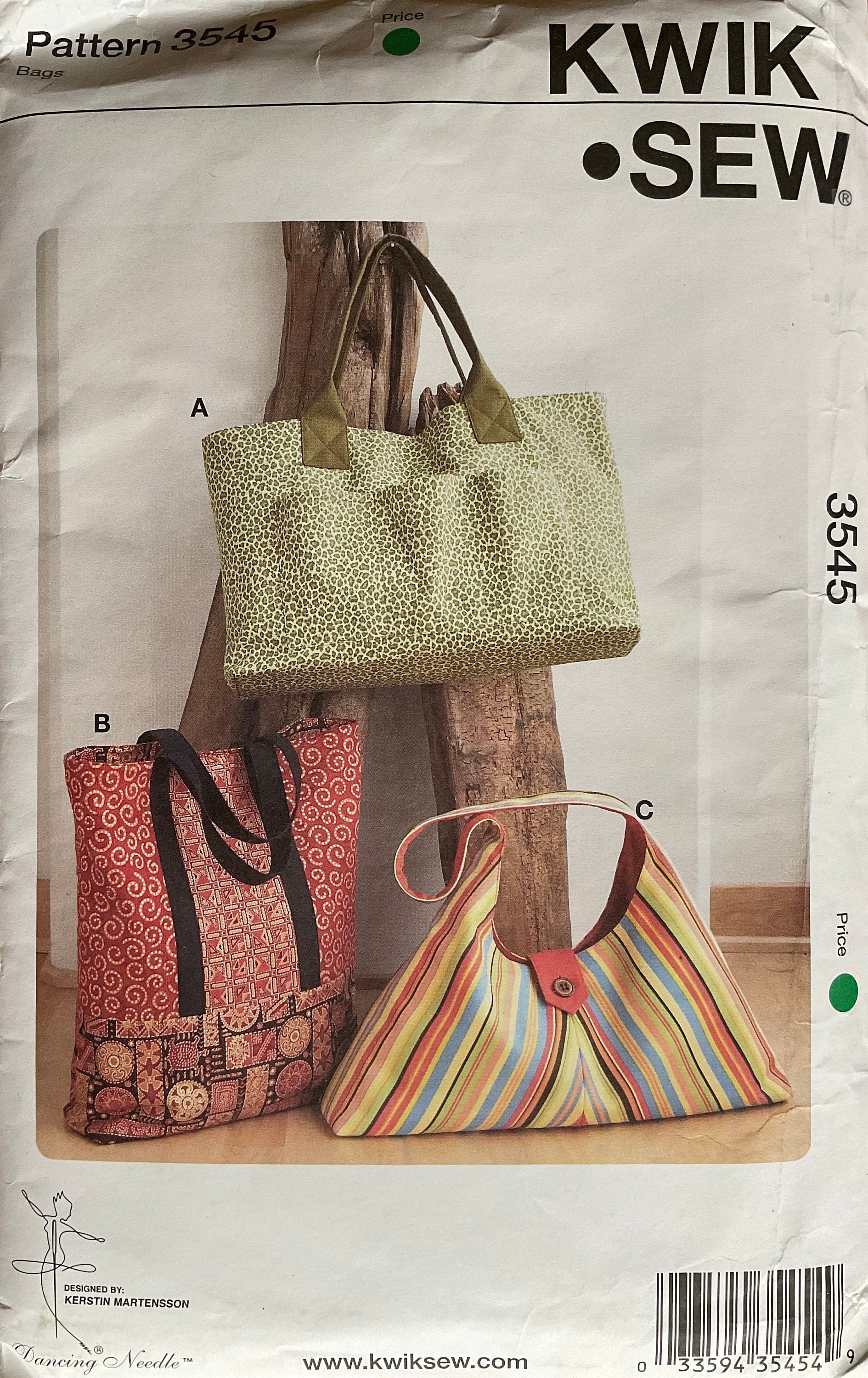 Kwik Sew 3545 Sewing Pattern (Vintage) CUT