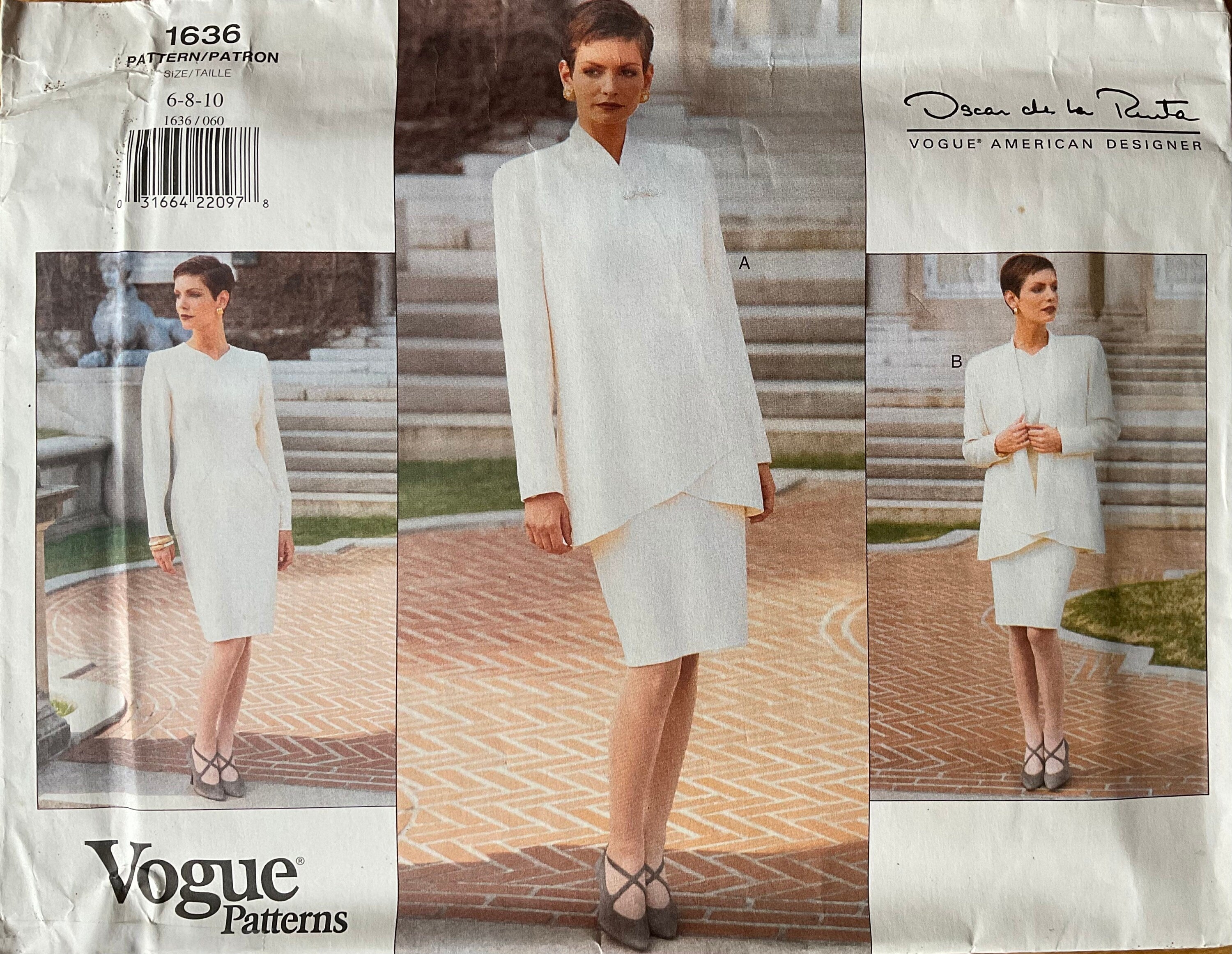 Vogue 1636 Sewing Pattern (Vintage) UNCUT