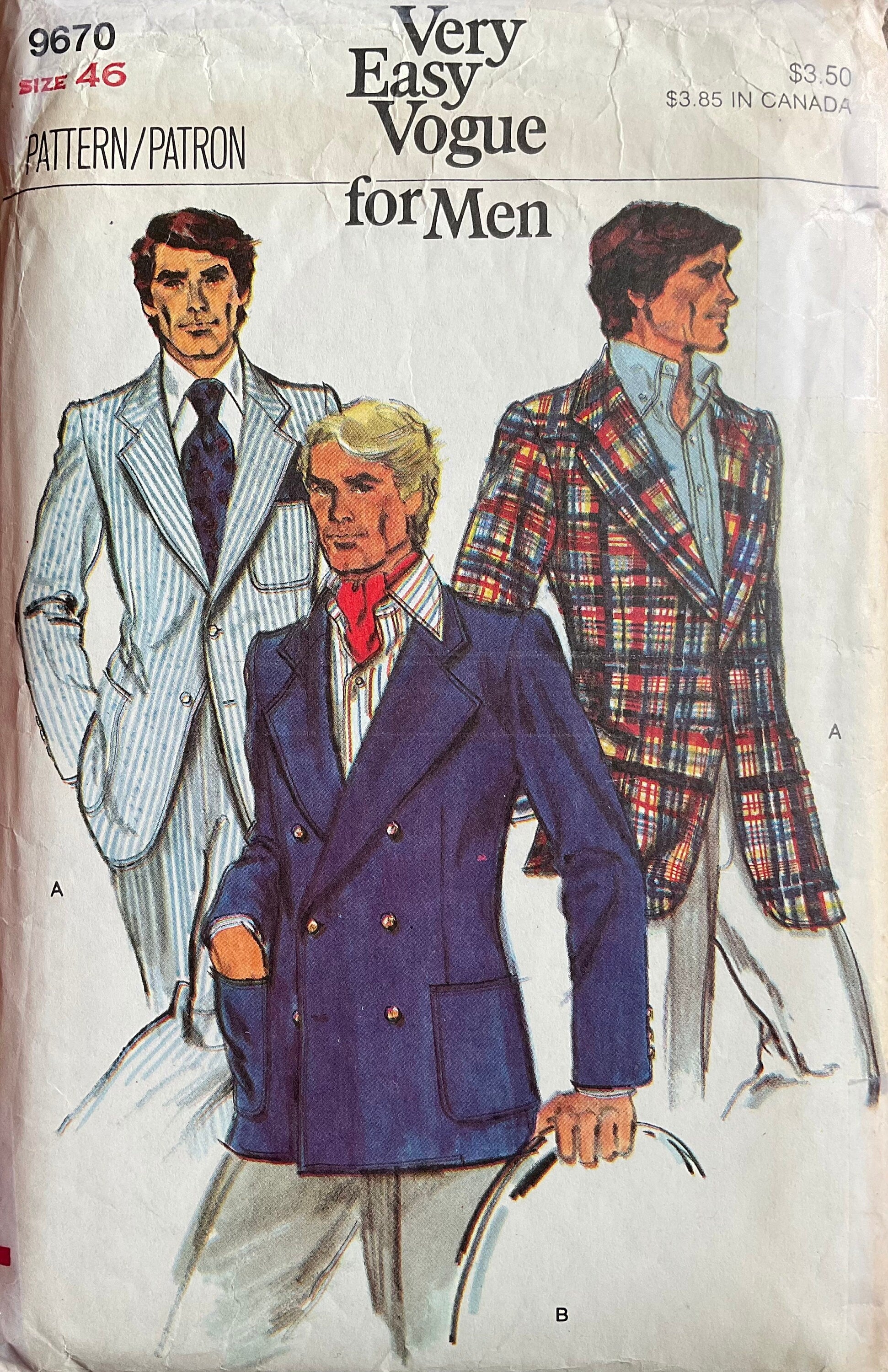 Vogue 9670 Sewing Pattern (Vintage) CUT