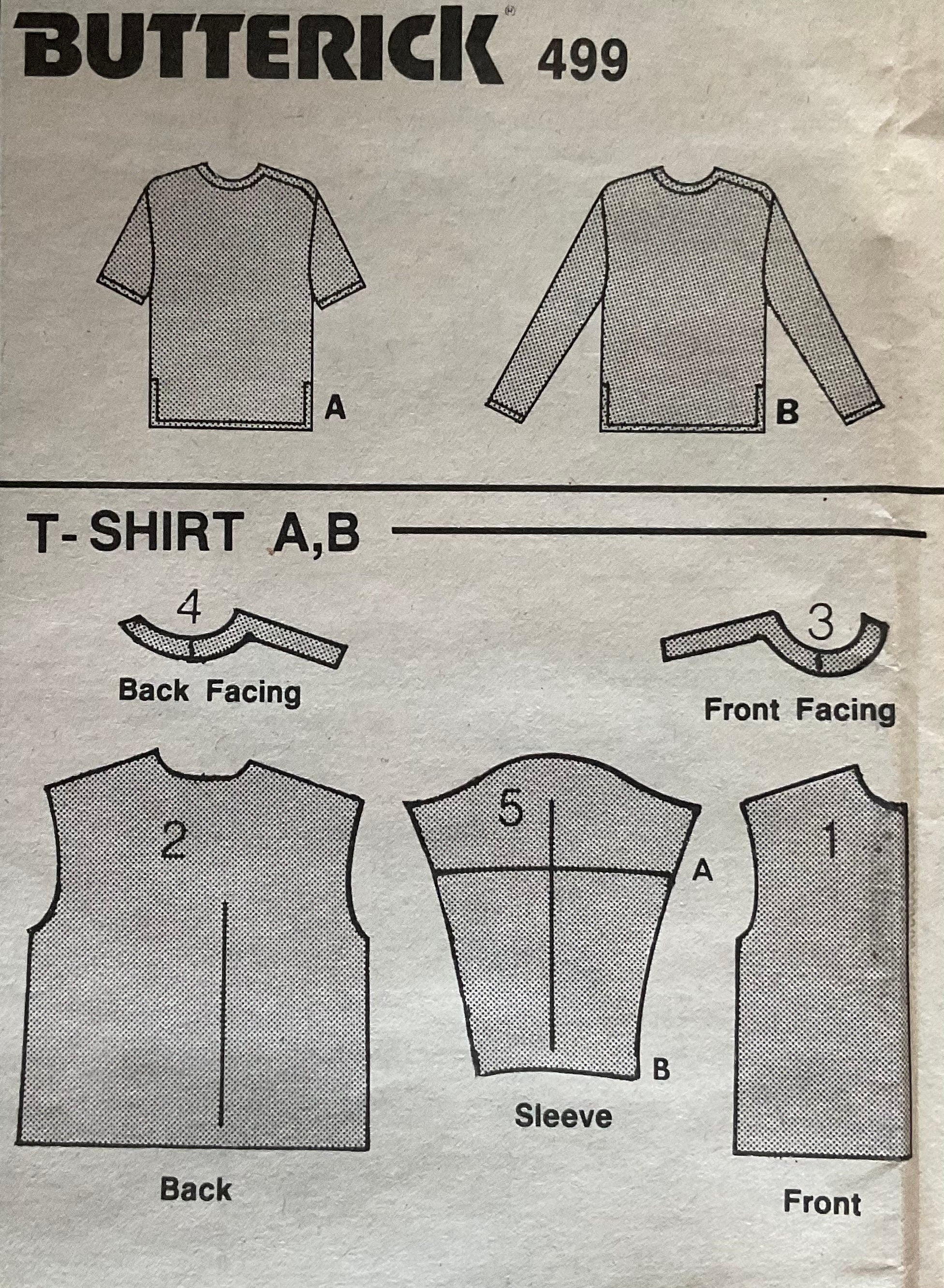 Butterick 499 Sewing Pattern (Vintage) CUT