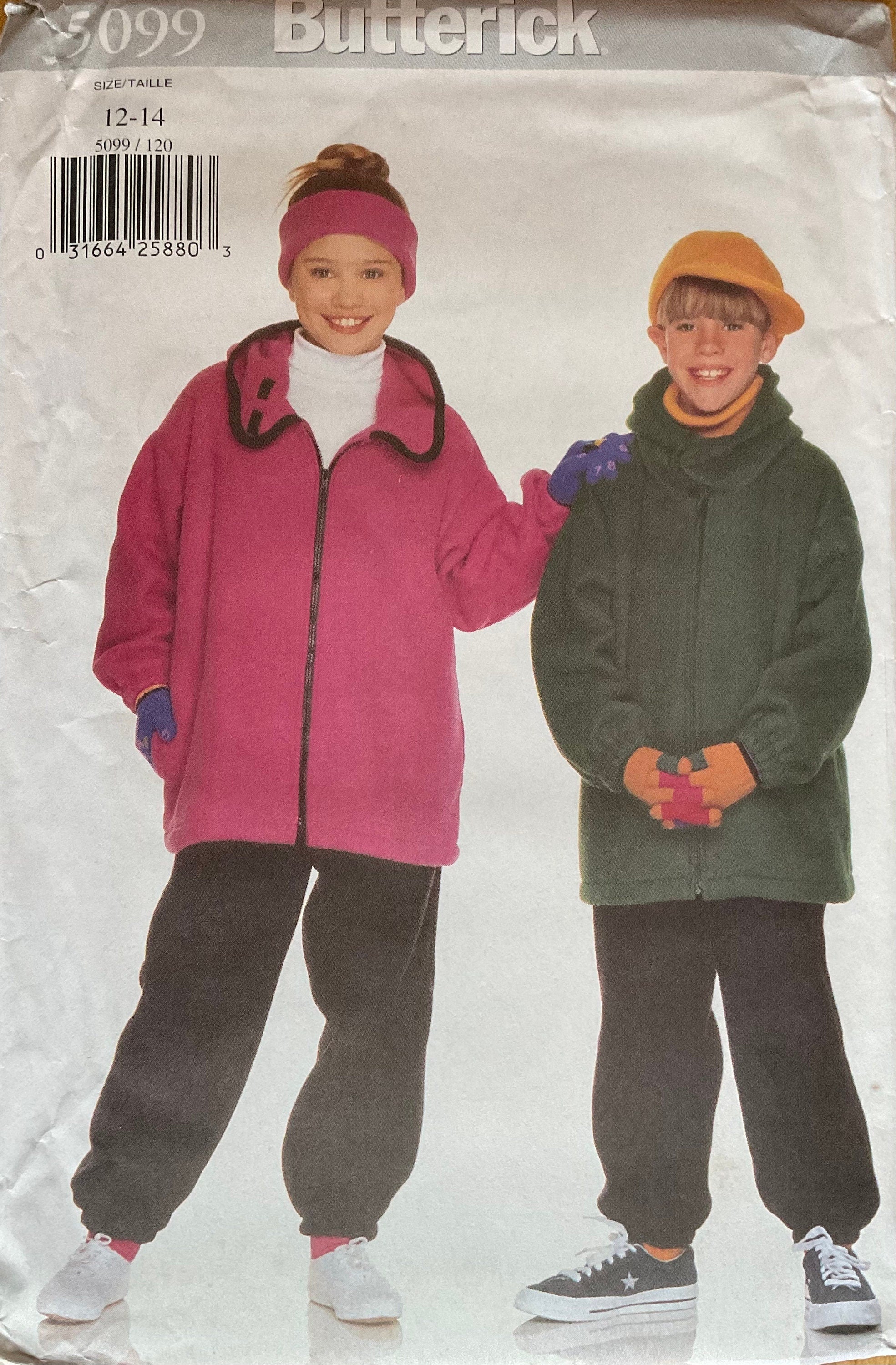 Butterick 5099 Sewing Pattern (Vintage) UNCUT