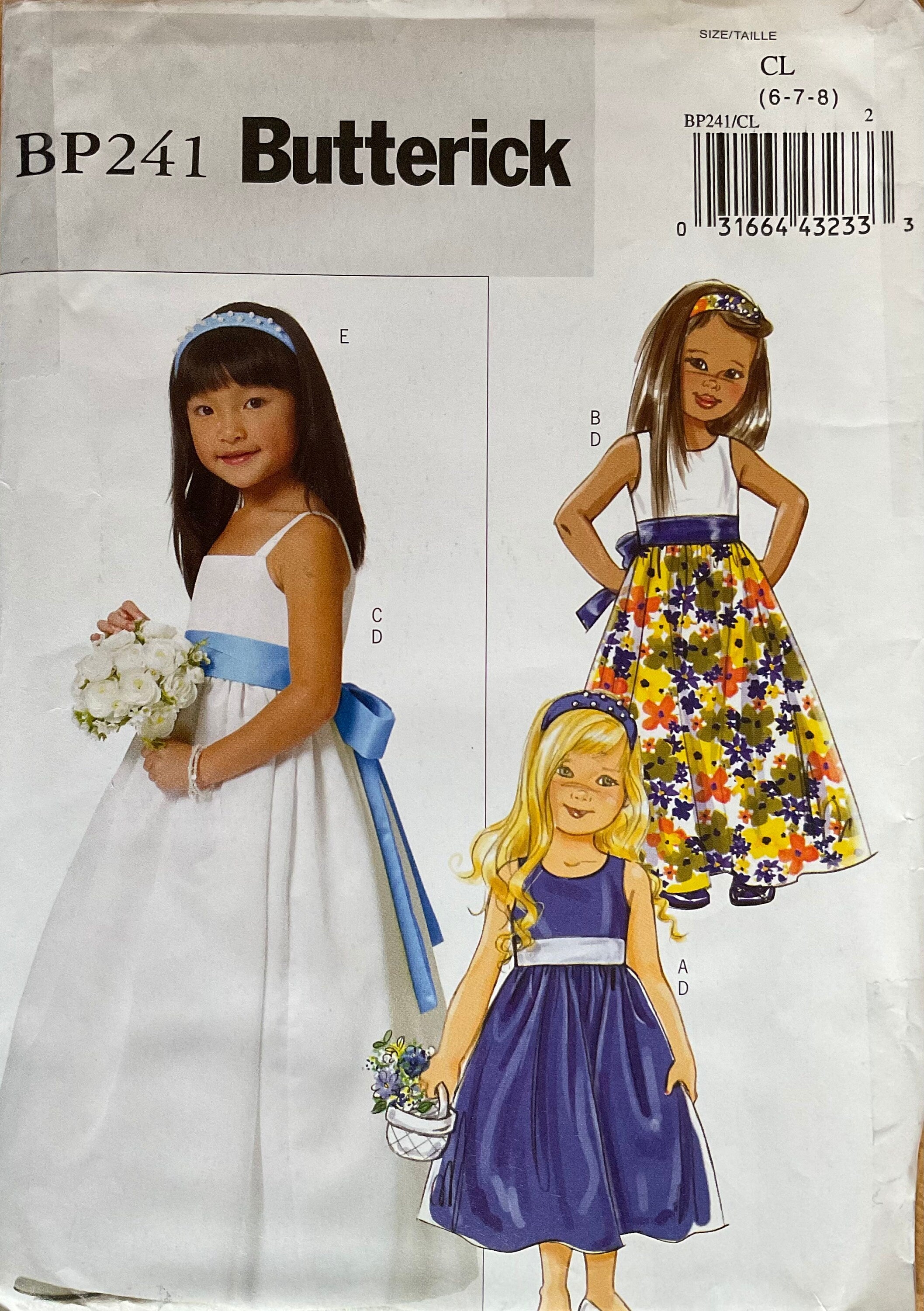 Butterick 5458 Sewing Pattern (Vintage) UNCUT