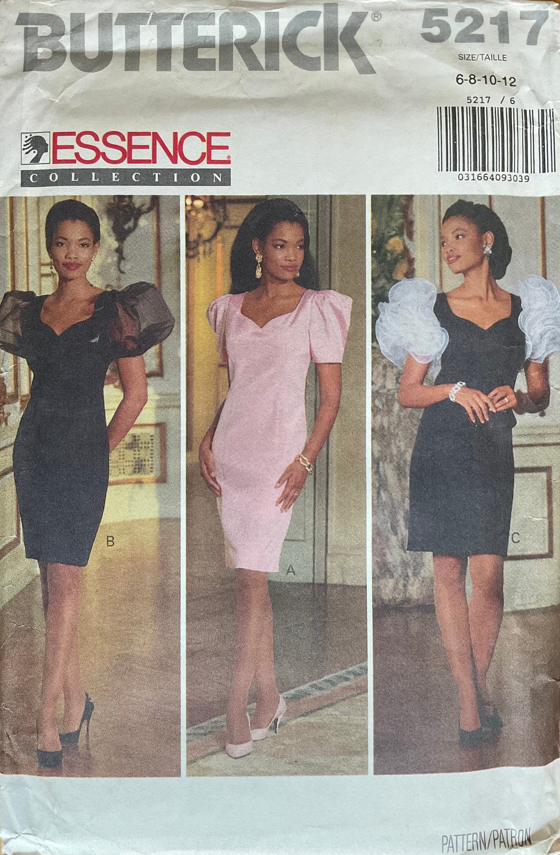 Butterick 5217 Sewing Pattern (Vintage) UNCUT