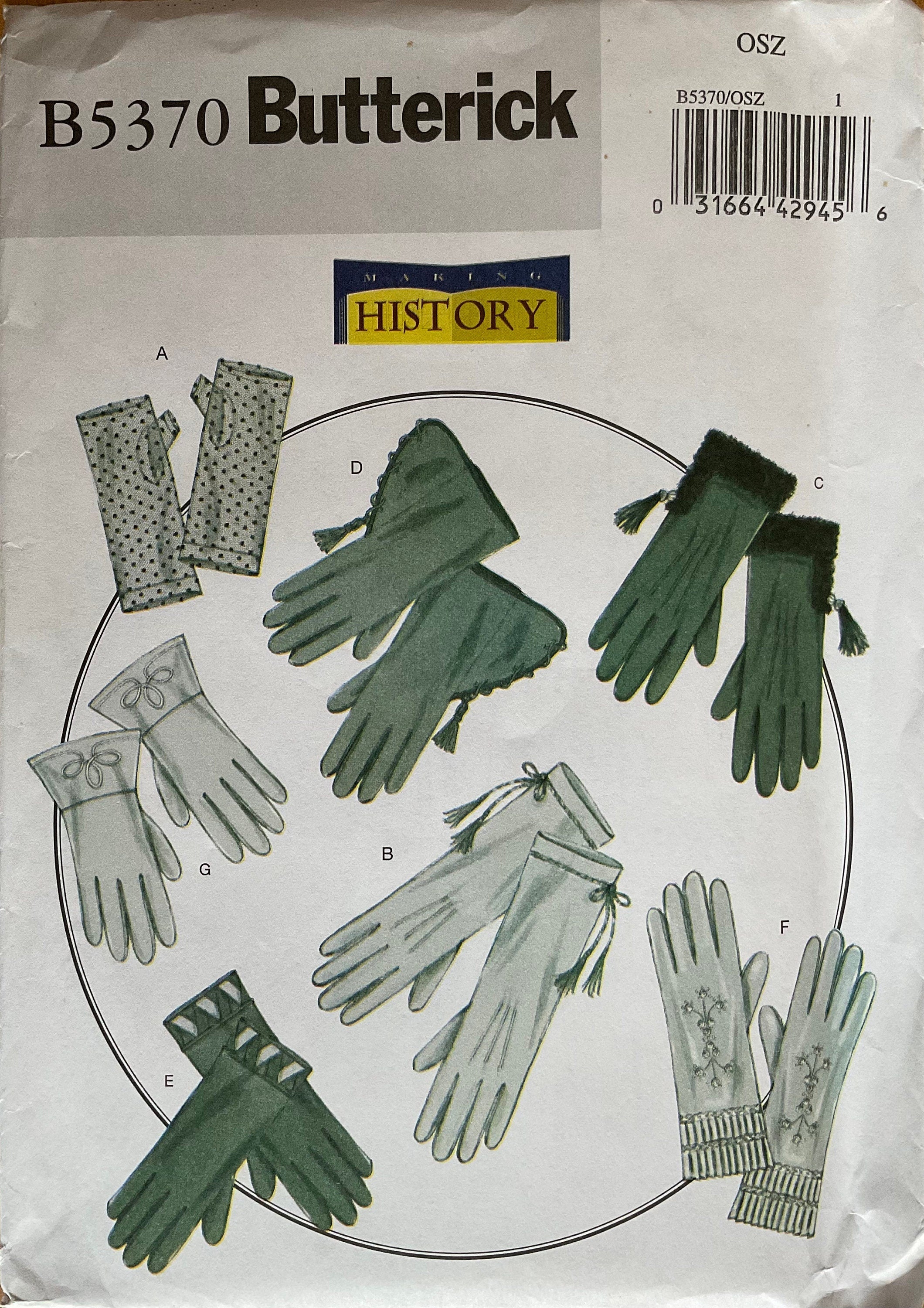 Butterick 5370 Sewing Pattern (Vintage) UNCUT