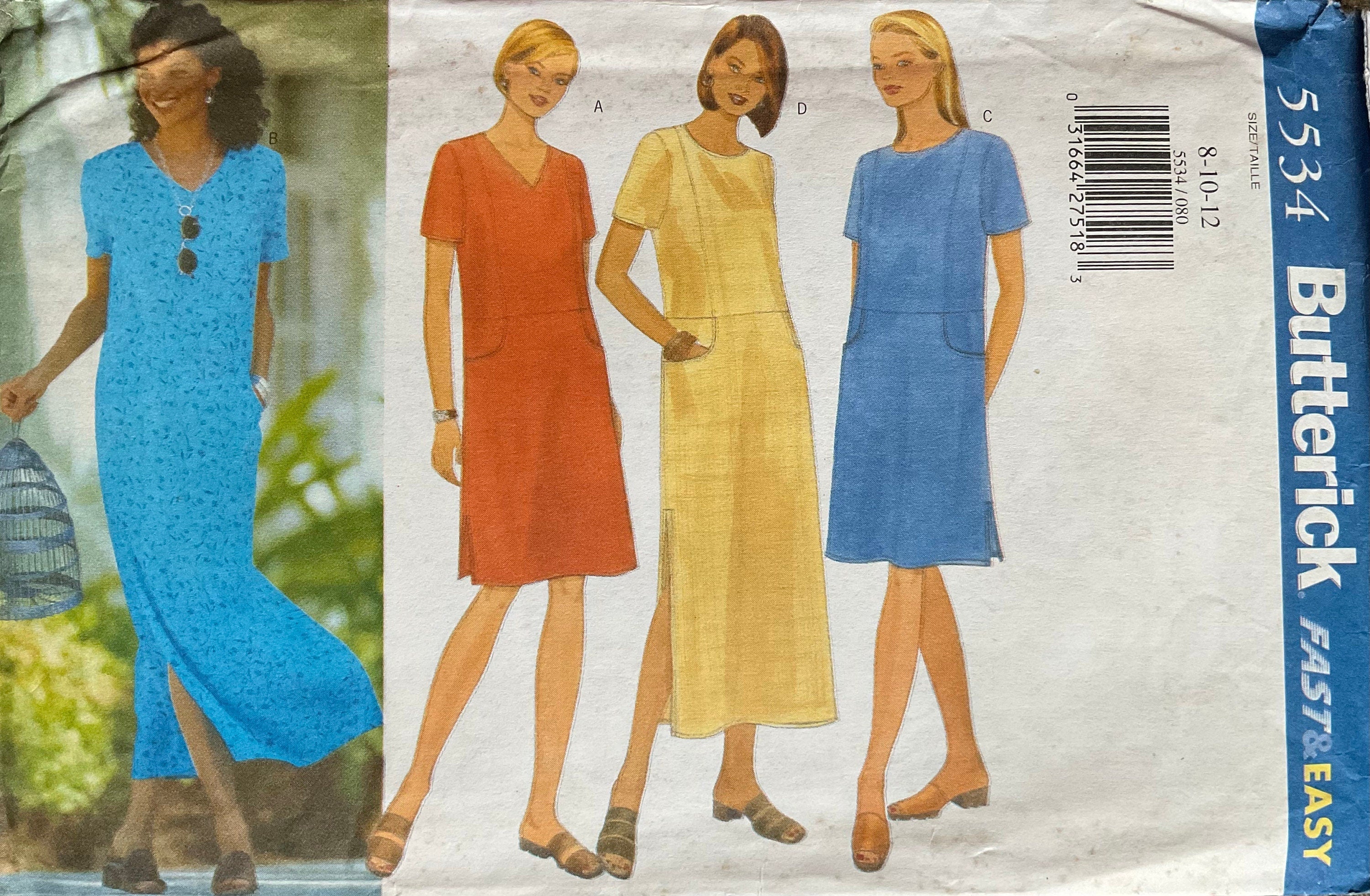 Butterick 5534 Sewing Pattern (Vintage) UNCUT