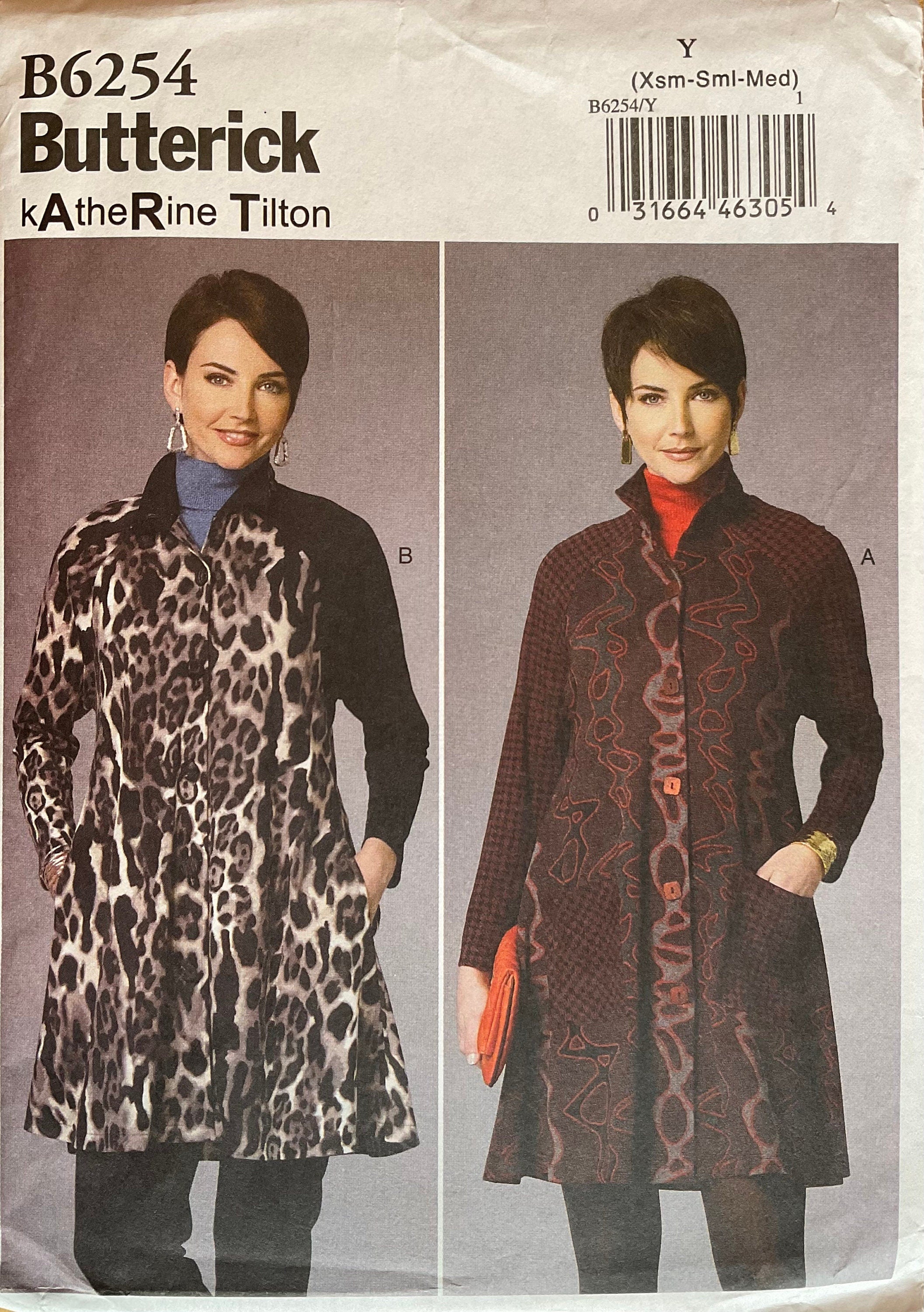 Butterick 6254 Sewing Pattern (Vintage) UNCUT