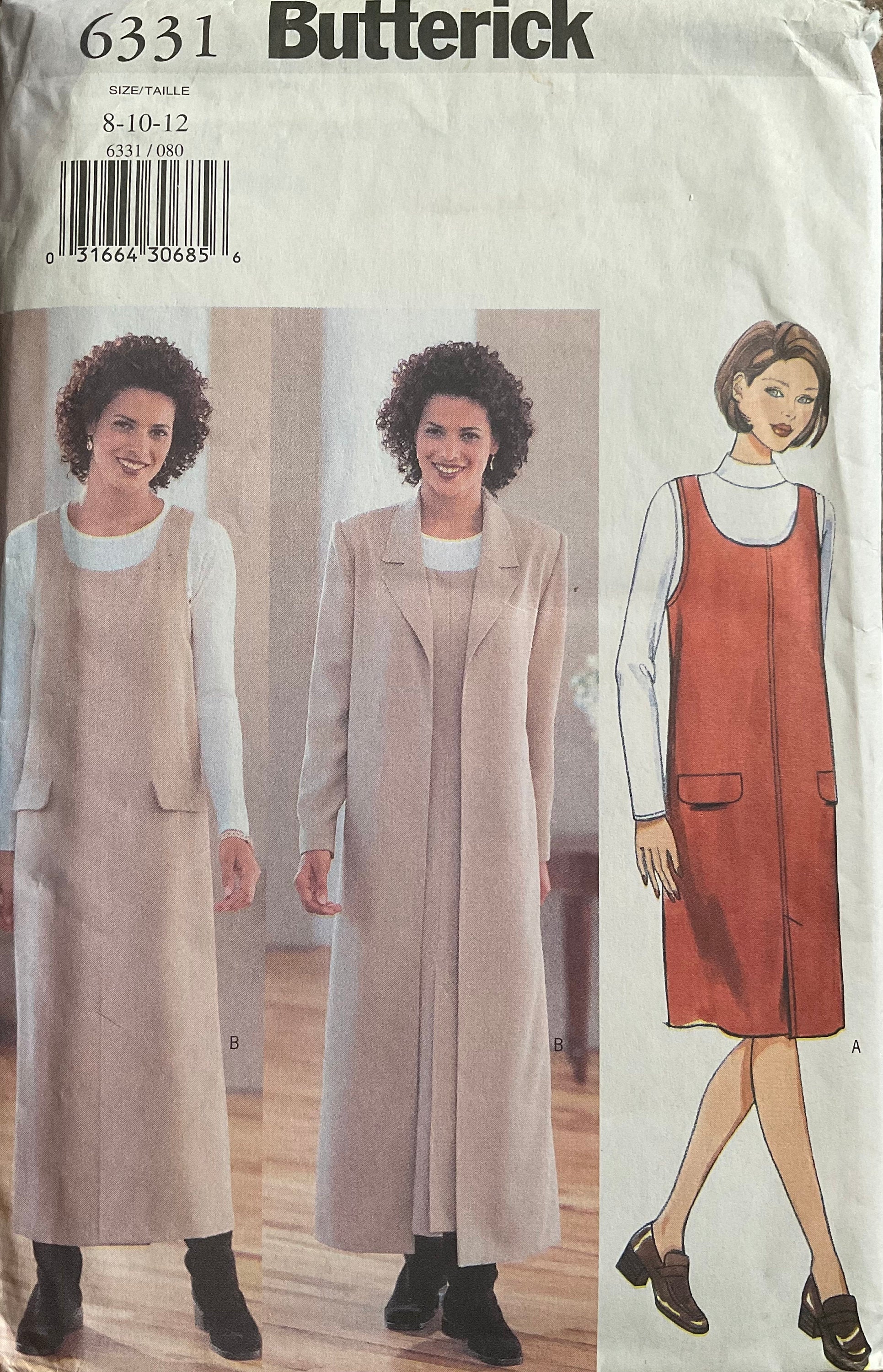 Butterick 6331 Sewing Pattern (Vintage) UNCUT
