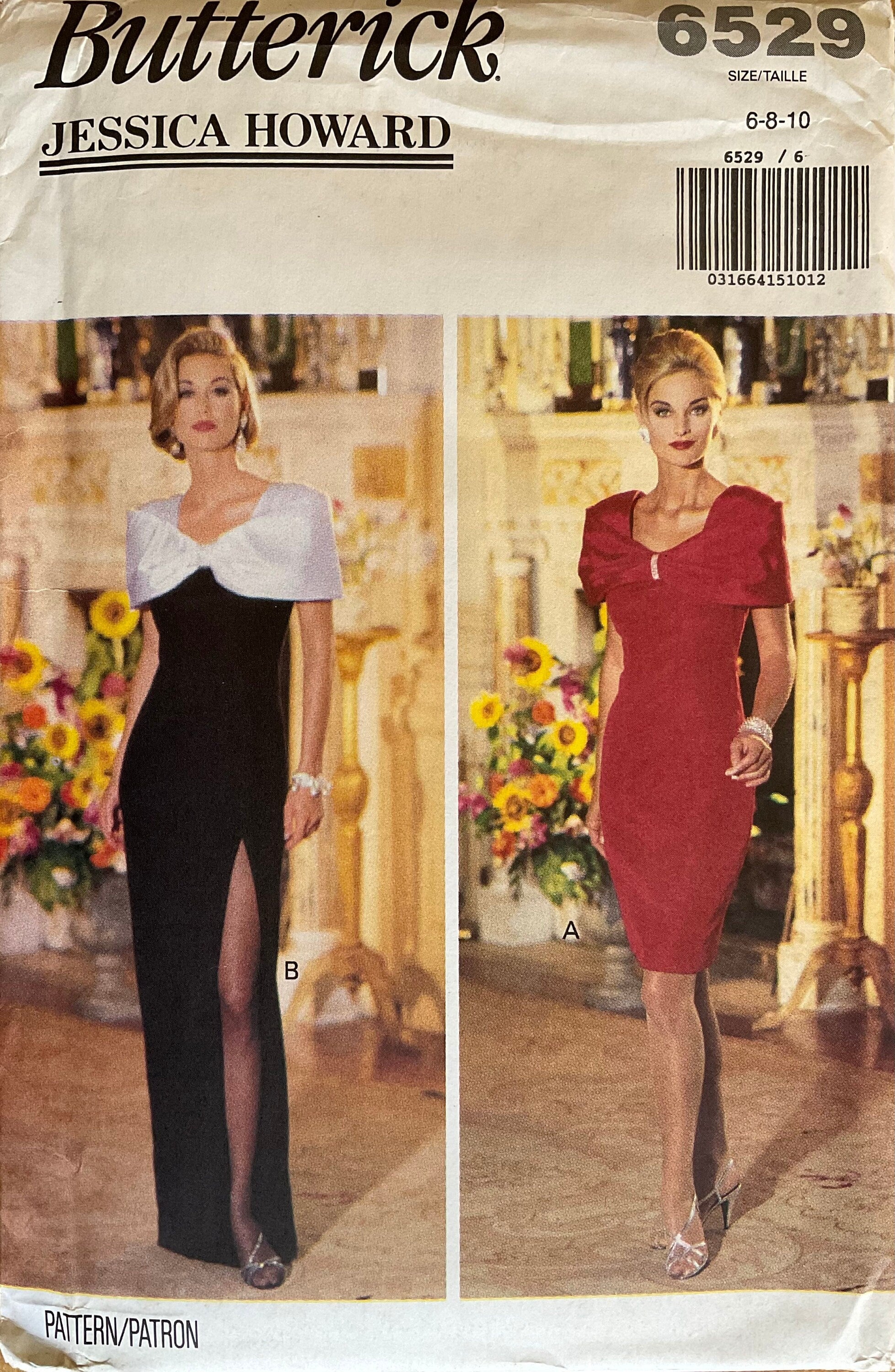 Butterick 6529 Sewing Pattern (Vintage) UNCUT