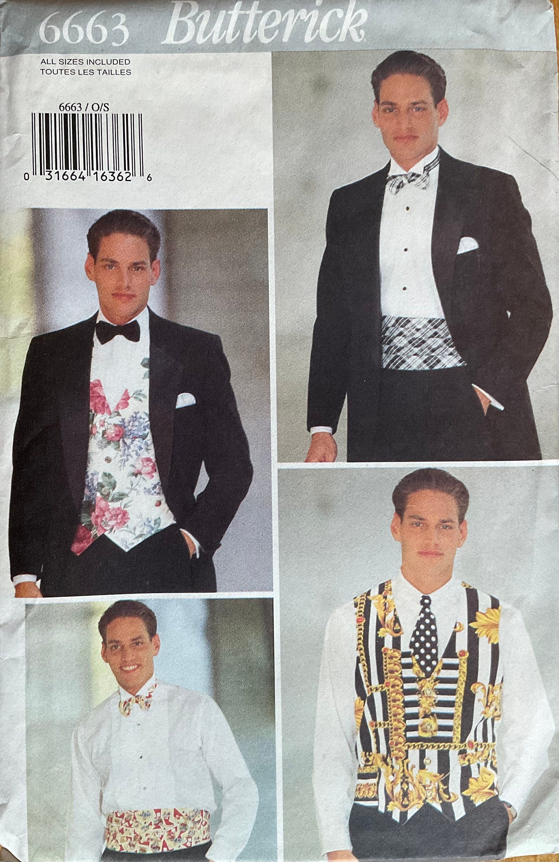 Butterick 6663 Sewing Pattern (Vintage) UNCUT