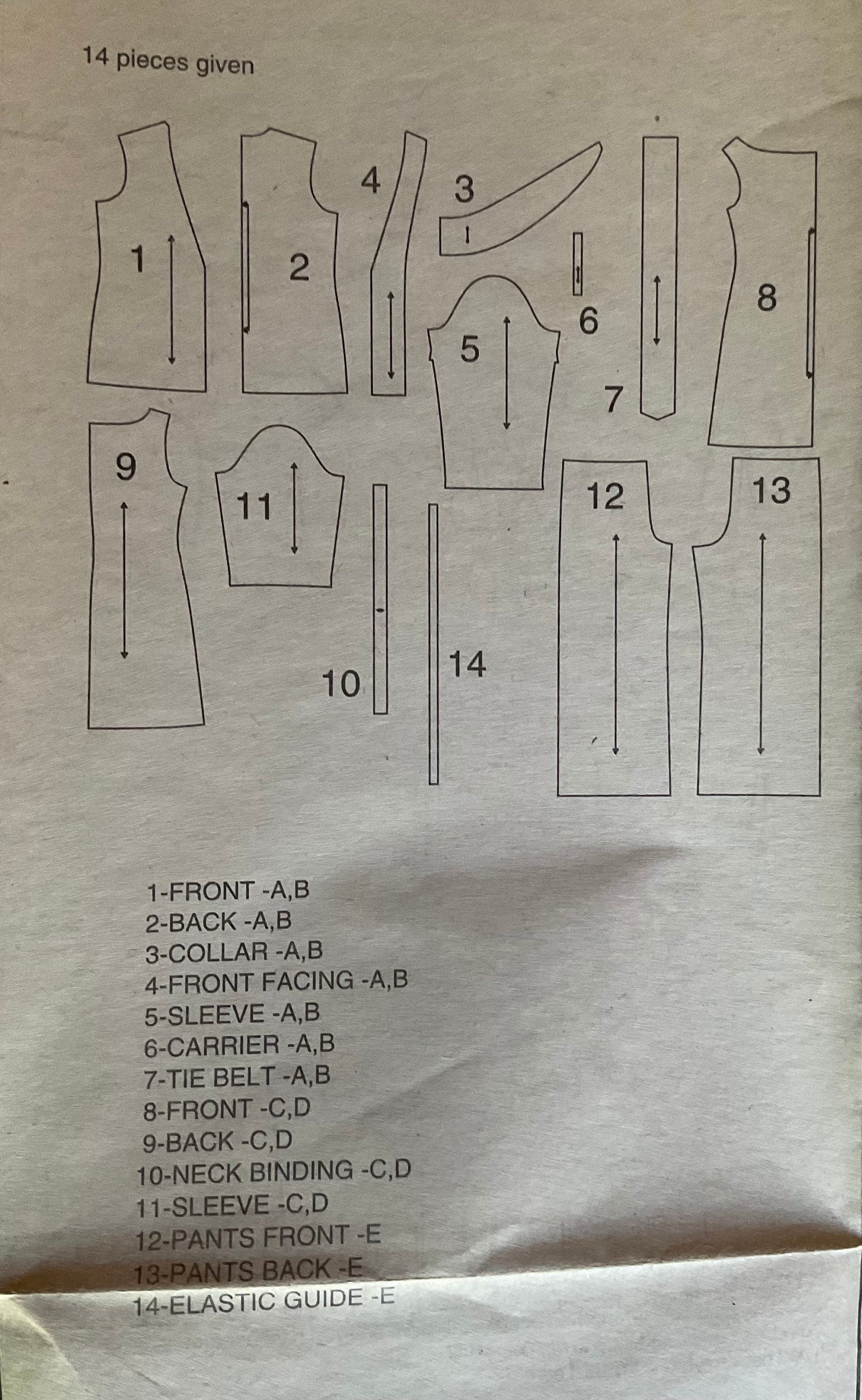 New Look 6922 Sewing Pattern (Vintage) CUT