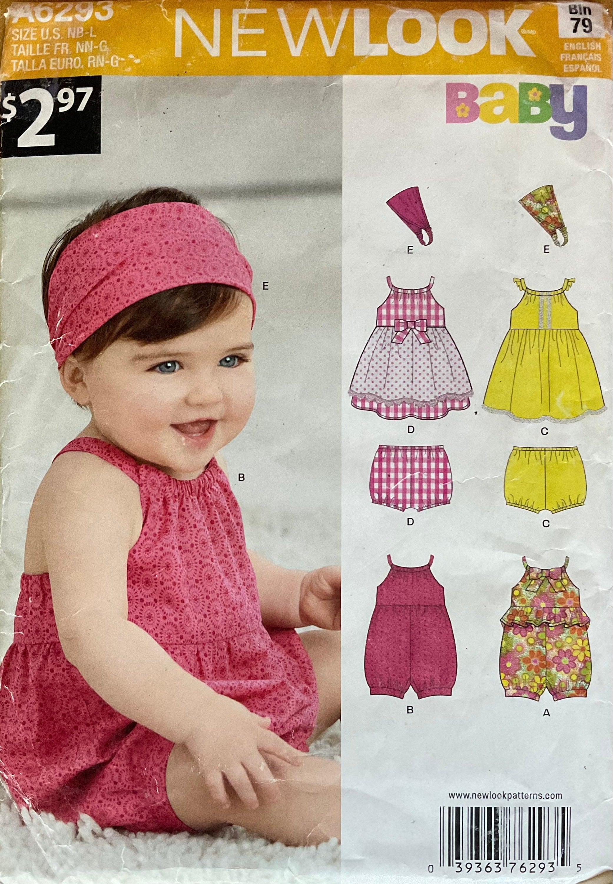 New Look 6293 Sewing Pattern (Vintage) UNCUT
