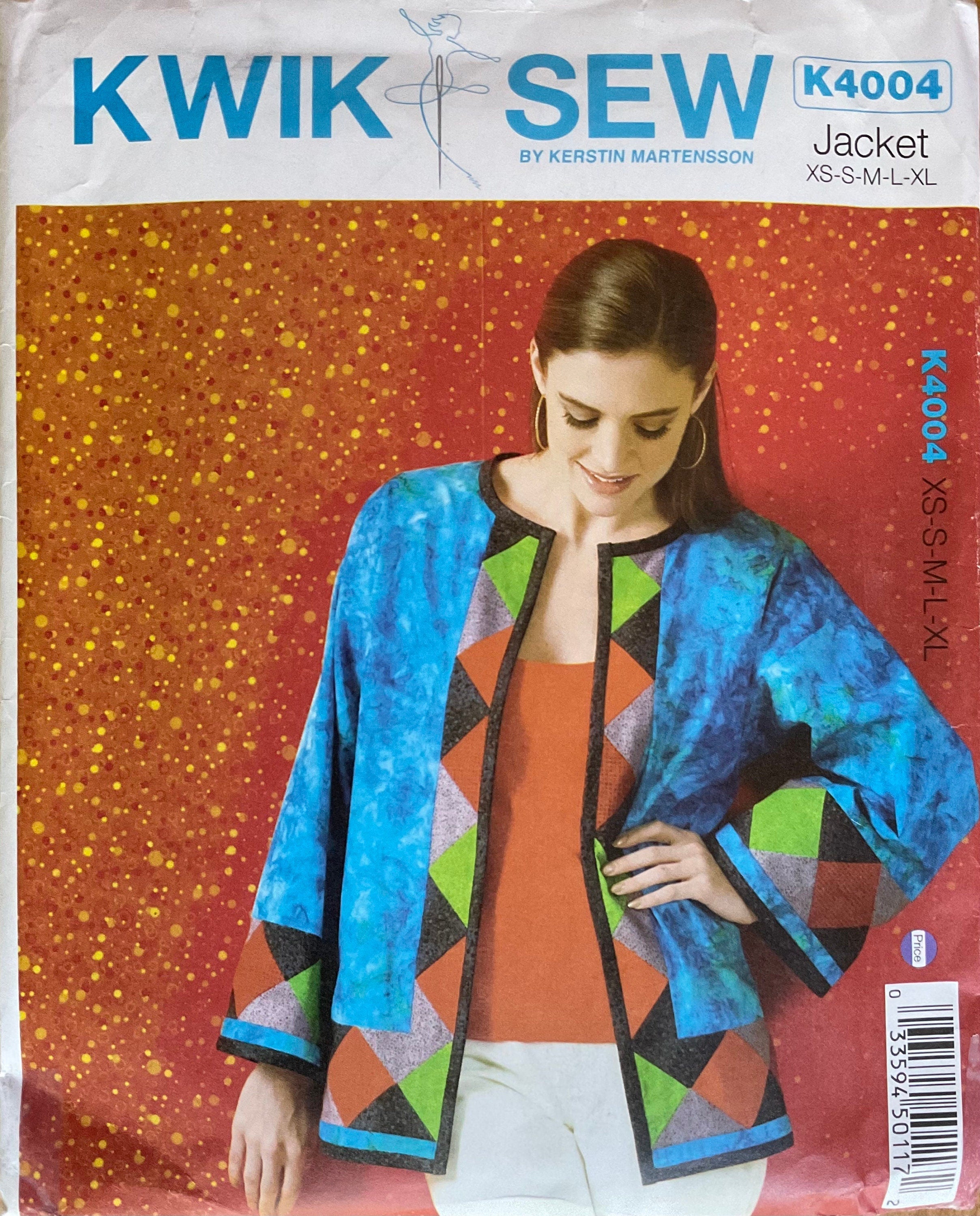 Kwik Sew 4004 Sewing Pattern (Vintage) UNCUT