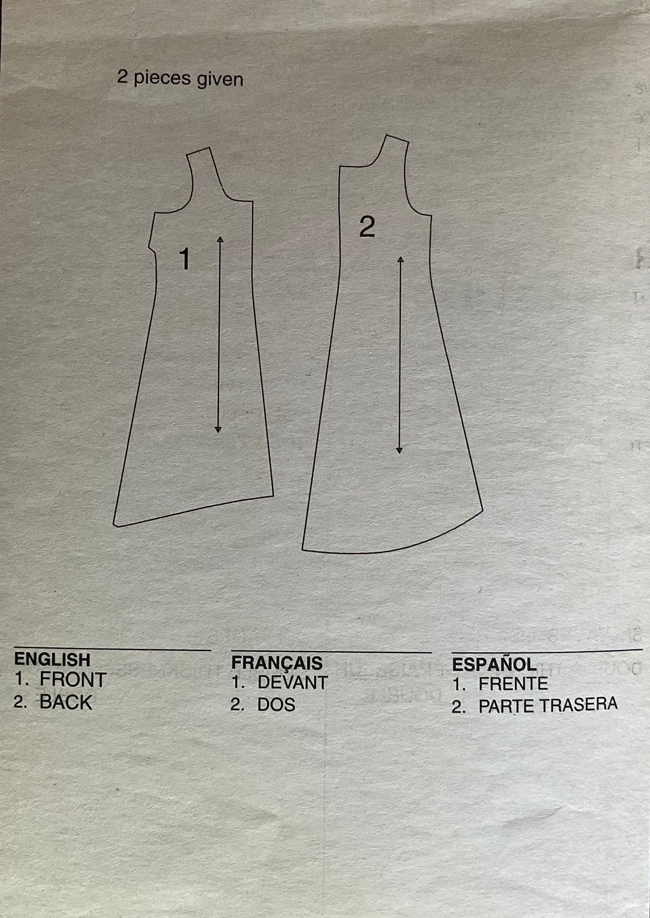 Simplicity 1408 Sewing Pattern (Vintage) CUT