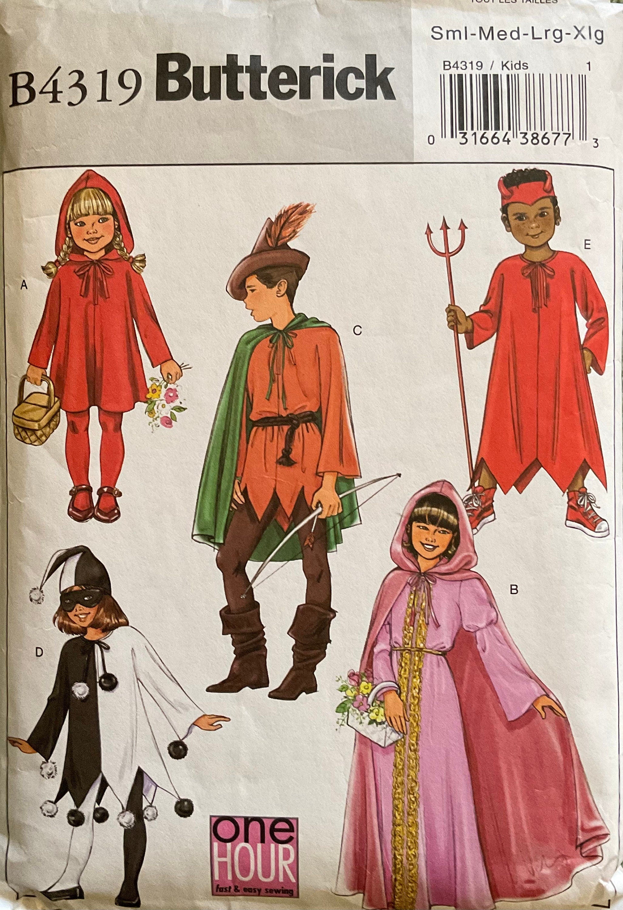 Butterick 4319 Sewing Pattern (Vintage) CUT