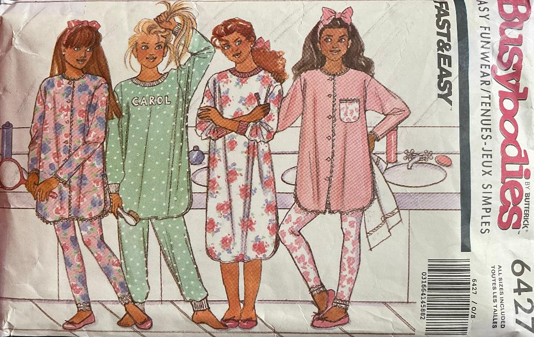 Busybodies 6427 Sewing Pattern (Vintage) CUT