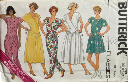 Butterick 3699 Sewing Pattern (Vintage) UNCUT