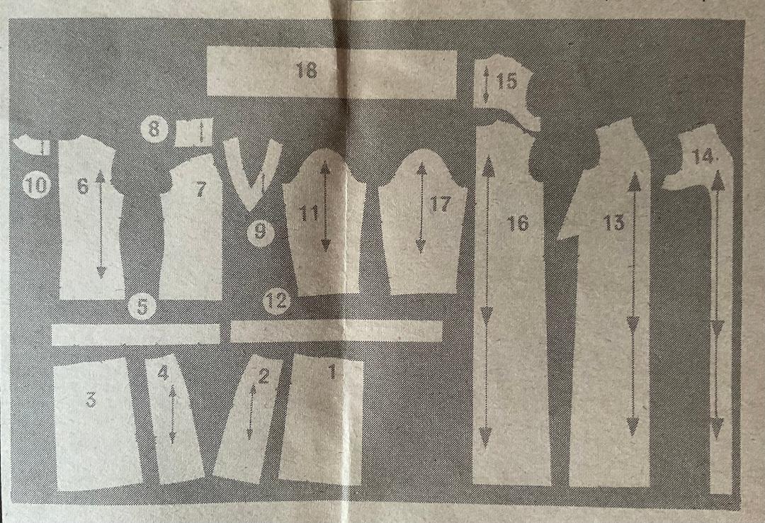 Butterick 5675 Sewing Pattern (Vintage) CUT