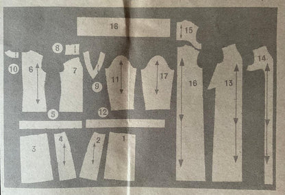 Butterick 5675 Sewing Pattern (Vintage) CUT
