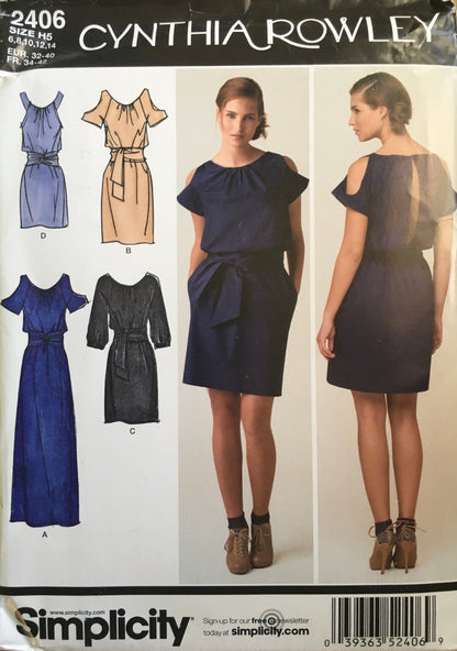 Simplicity 2406 Sewing Pattern UNCUT
