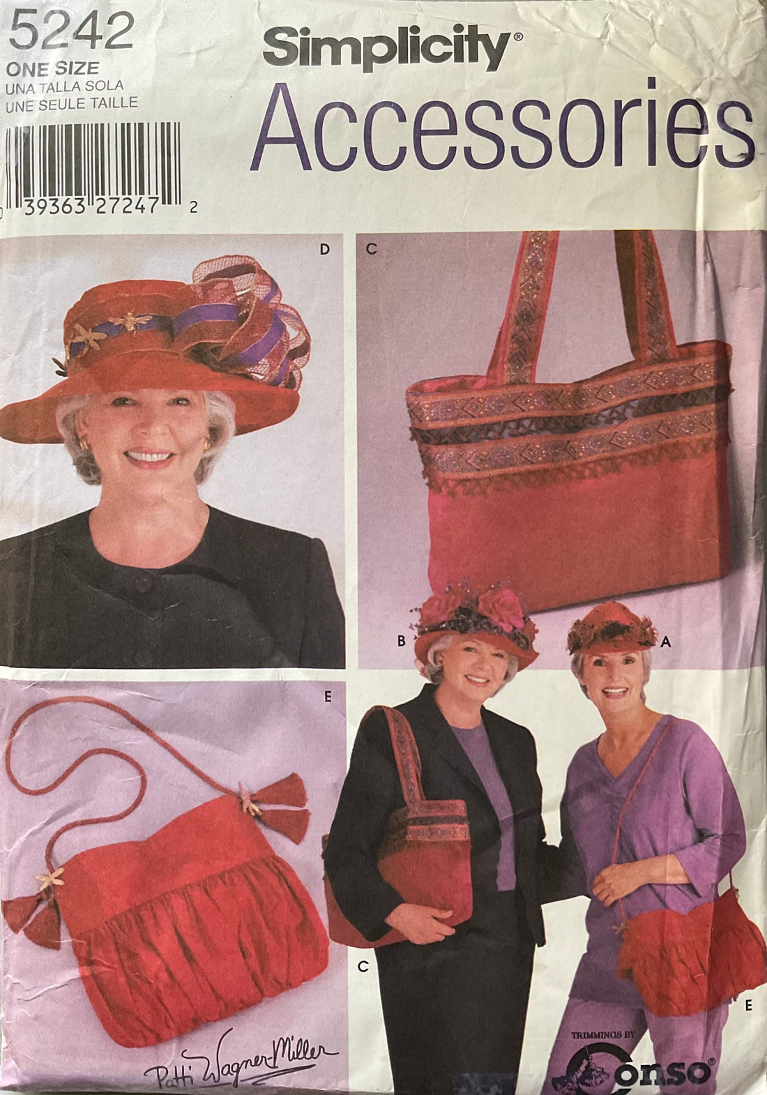 Simplicity 5242 Sewing Pattern (Vintage) UNCUT