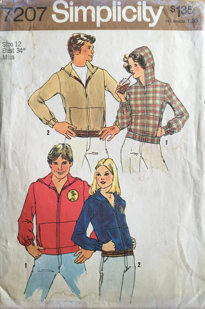 Simplicity 7207 Sewing Pattern (Vintage) UNCUT