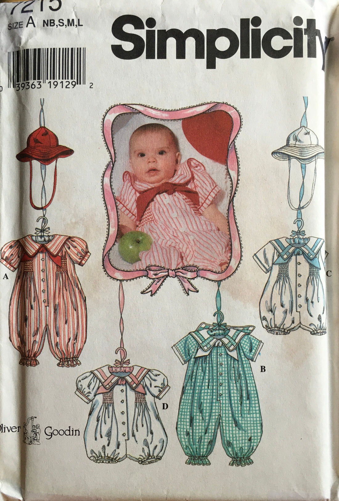 Simplicity 7215 Sewing Pattern (Vintage) UNCUT