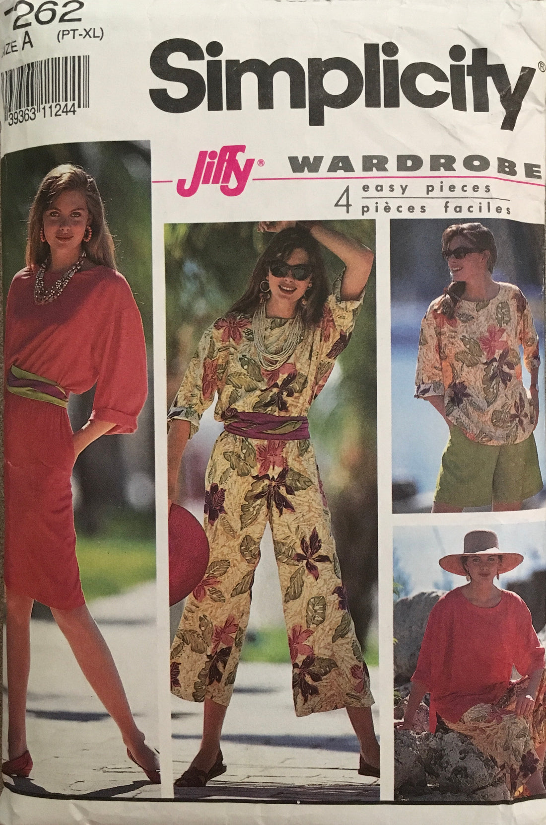 Simplicity 7262 Sewing Pattern (Vintage) UNCUT