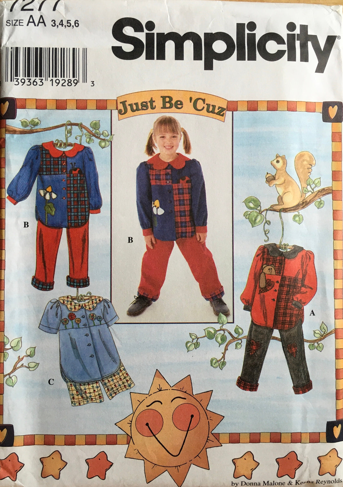 Simplicity 7277 Sewing Pattern (Vintage) UNCUT