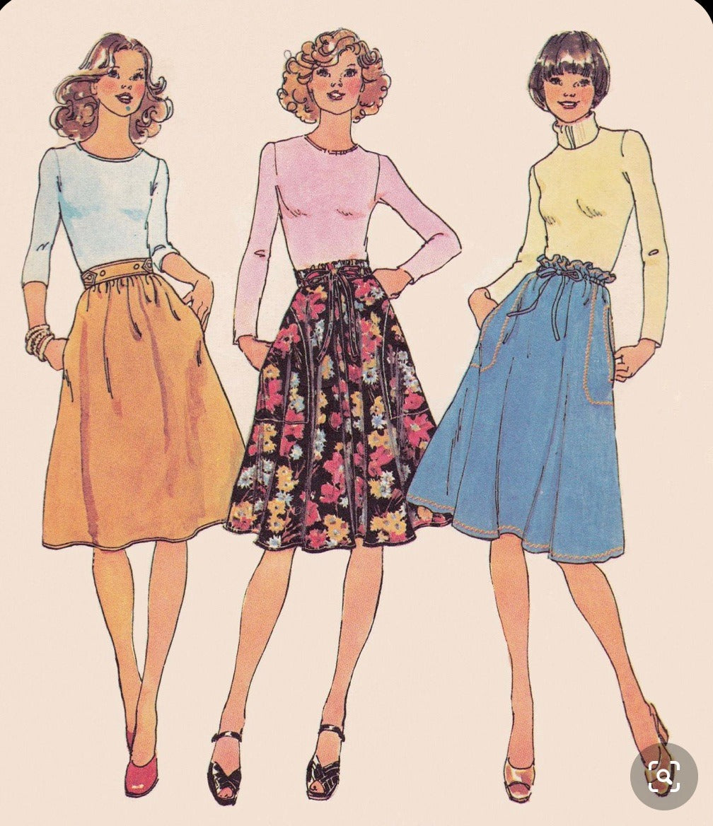 Simplicity 7287 Sewing Pattern (Vintage) CUT