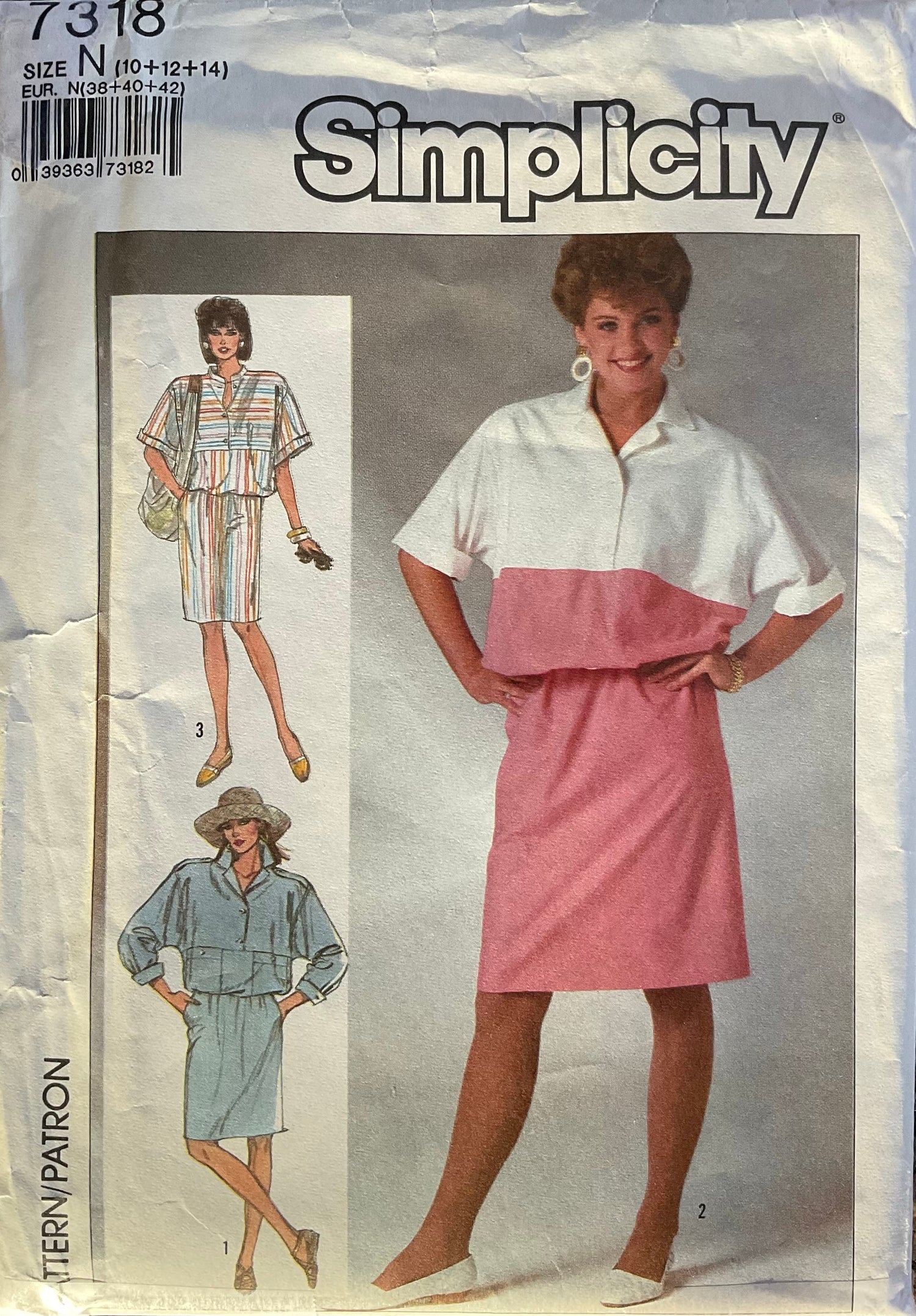 Simplicity 7318 Sewing Pattern (Vintage) UNCUT