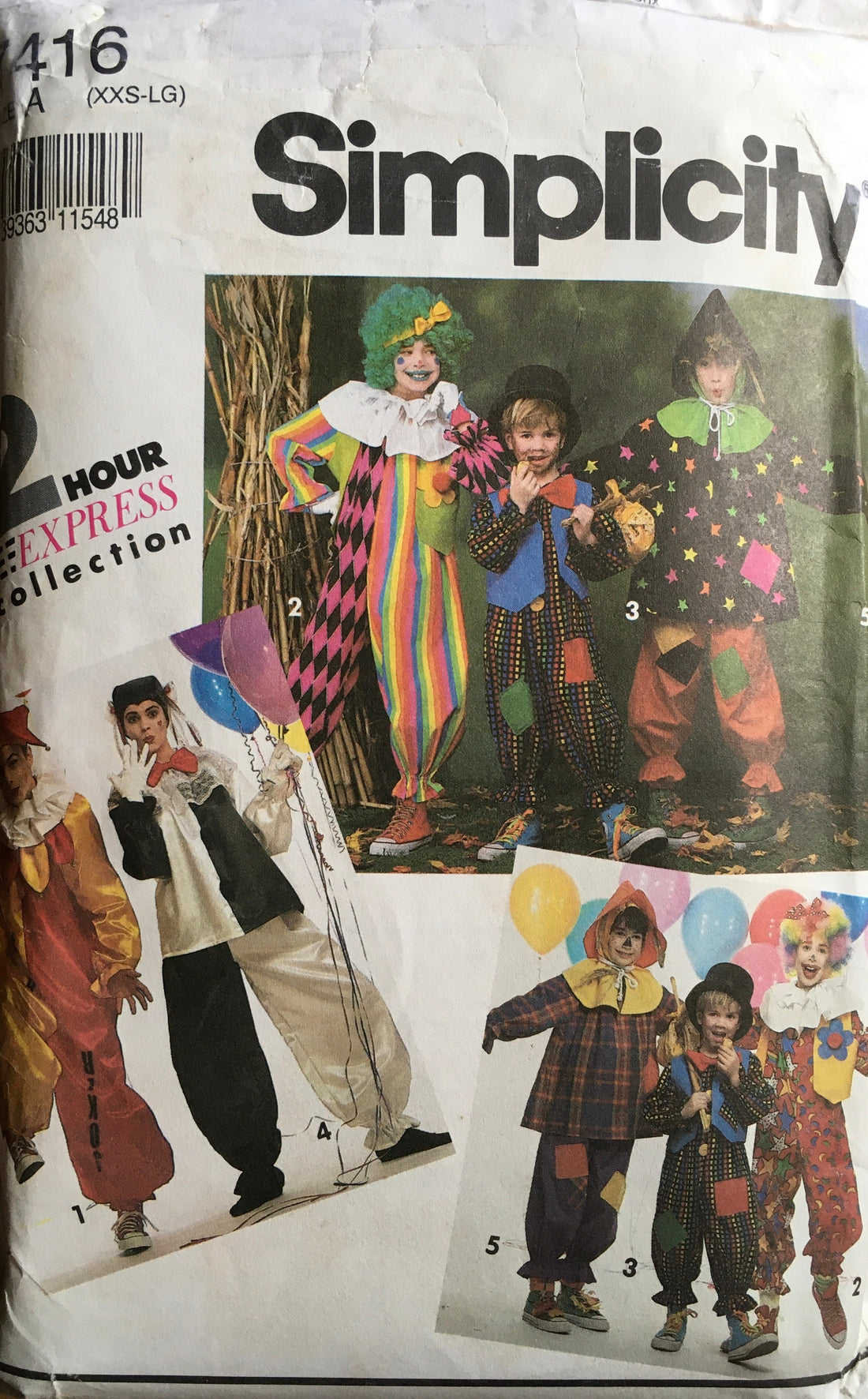 Simplicity 7416 Sewing Pattern (Vintage) CUT
