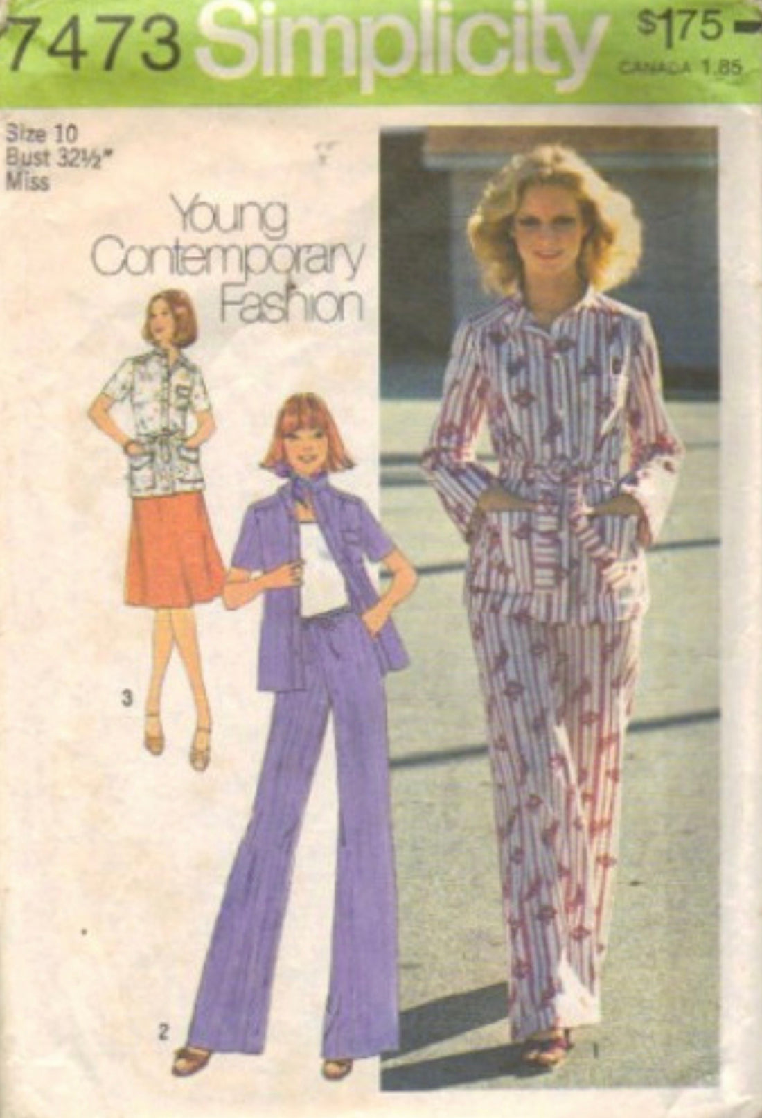 Simplicity 7473 Sewing Pattern (Vintage) UNCUT