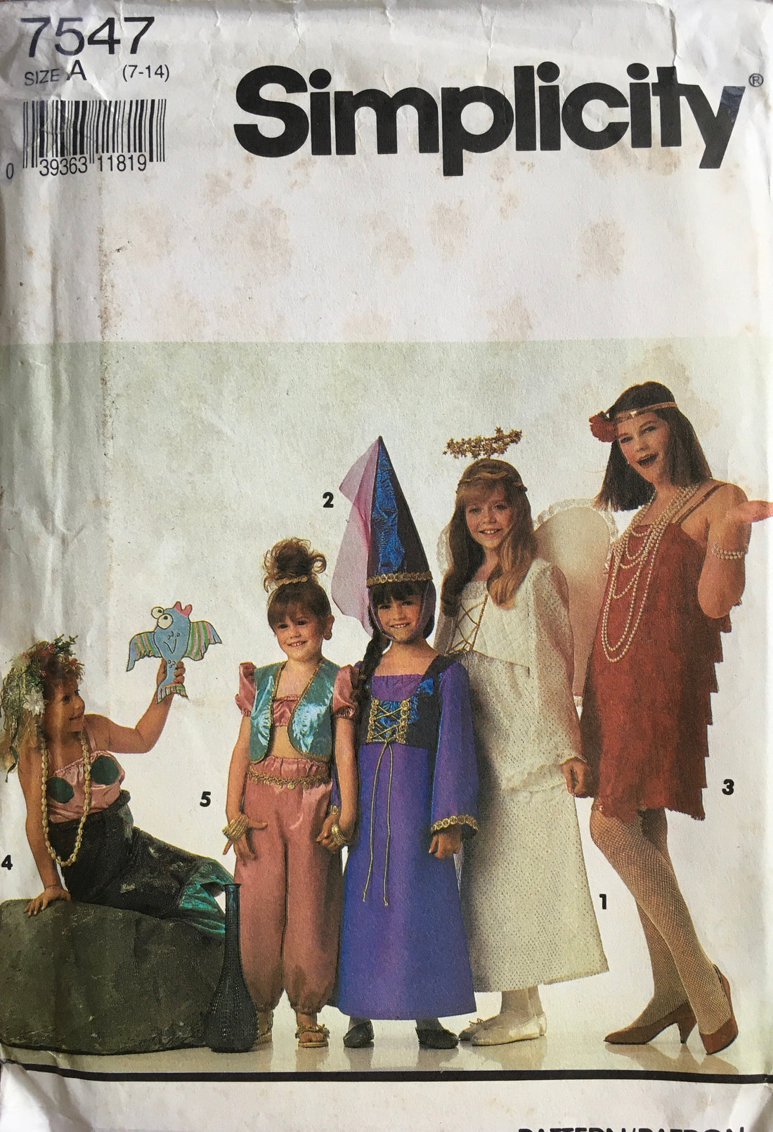 Simplicity 7547 Sewing Pattern (Vintage) UNCUT