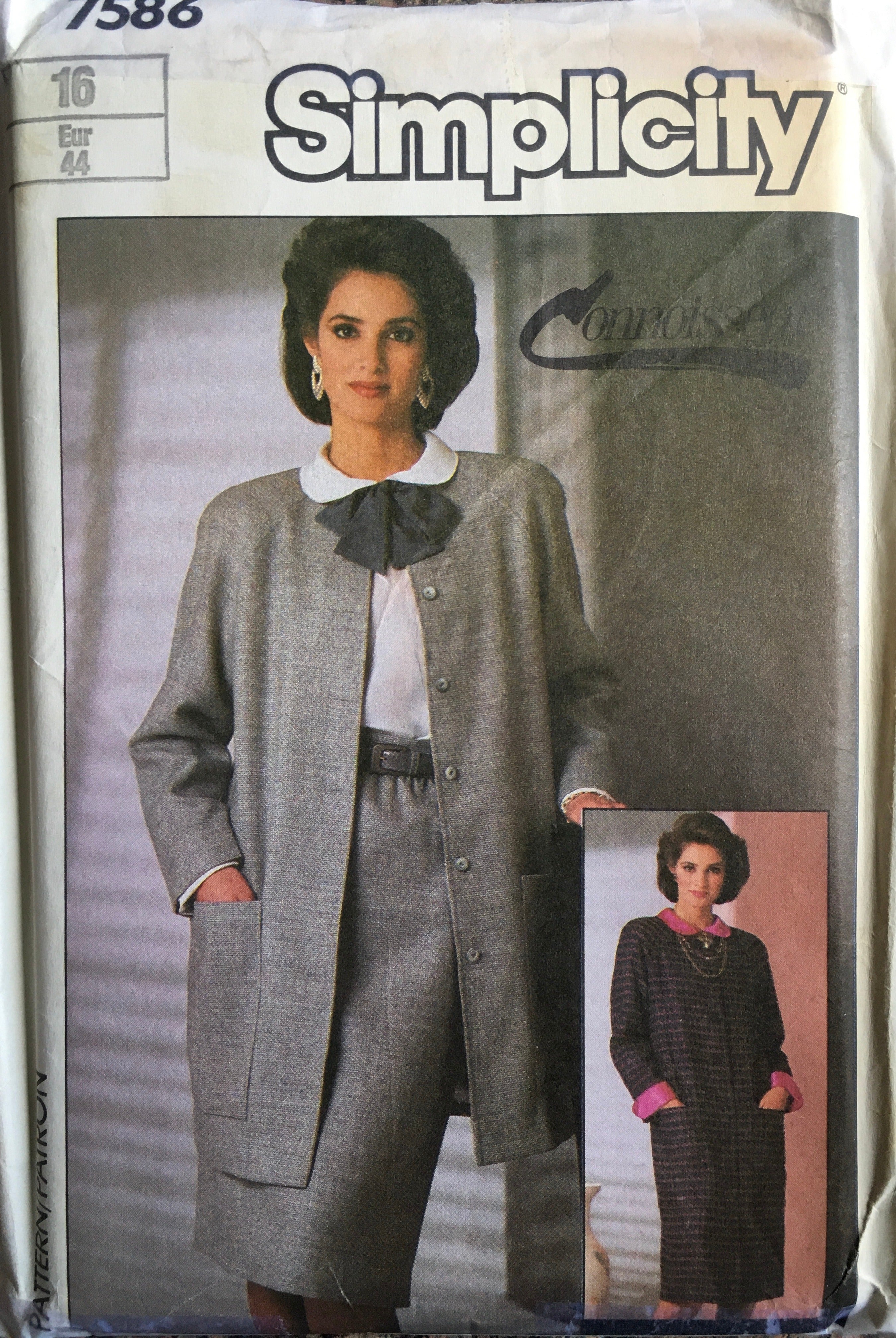 Simplicity 7586 Sewing Pattern (Vintage) UNCUT