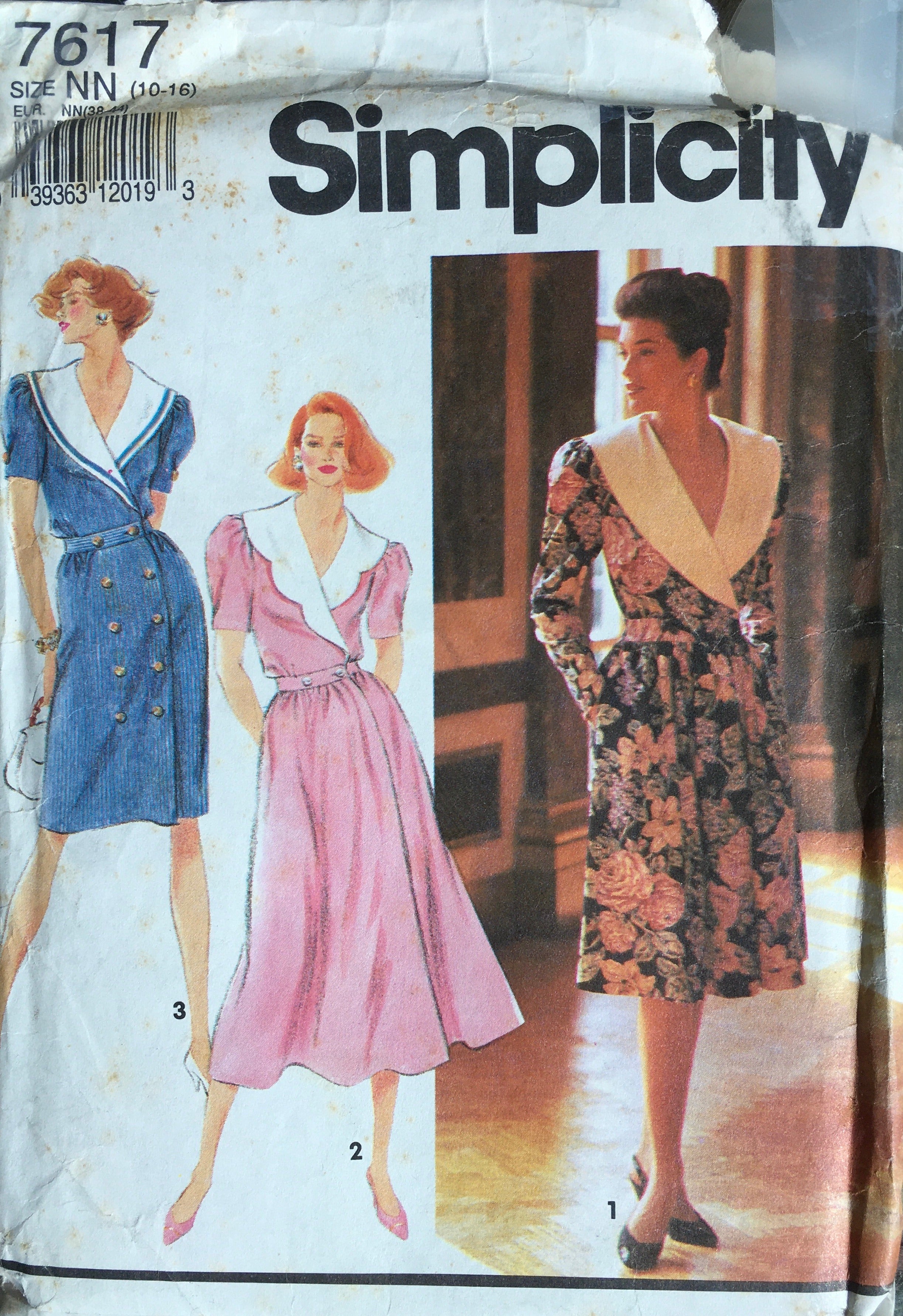 Simplicity 7617 Sewing Pattern (Vintage) UNCUT