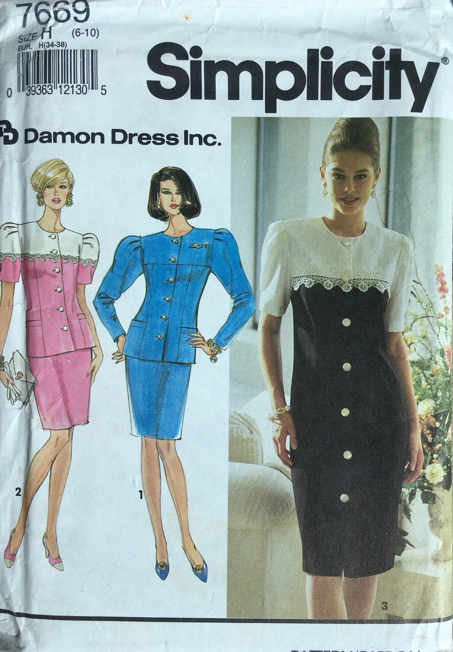 Simplicity 7669 Sewing Pattern (Vintage) UNCUT