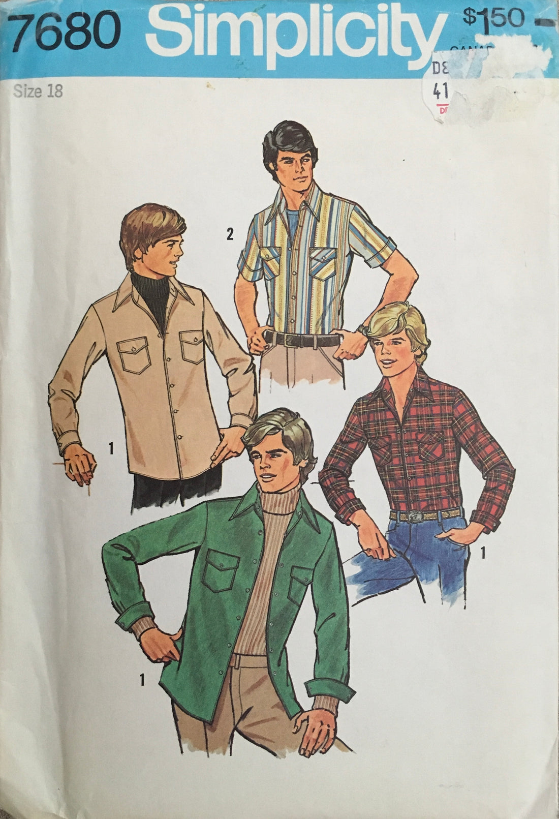 Simplicity 7680 Sewing Pattern (Vintage) UNCUT