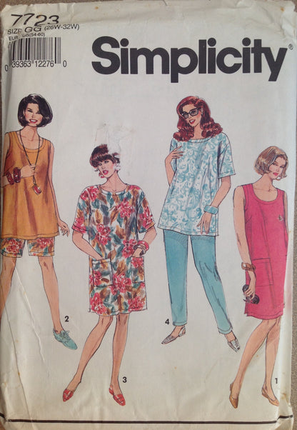 Simplicity 7723 Sewing Pattern (Vintage) UNCUT