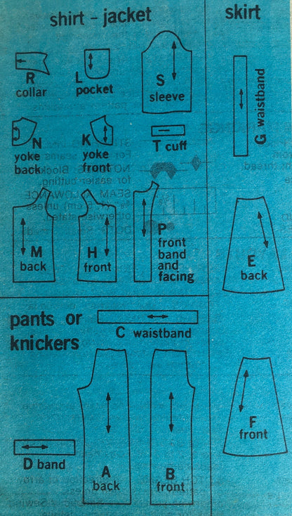 Simplicity 7760 Sewing Pattern (Vintage) CUT
