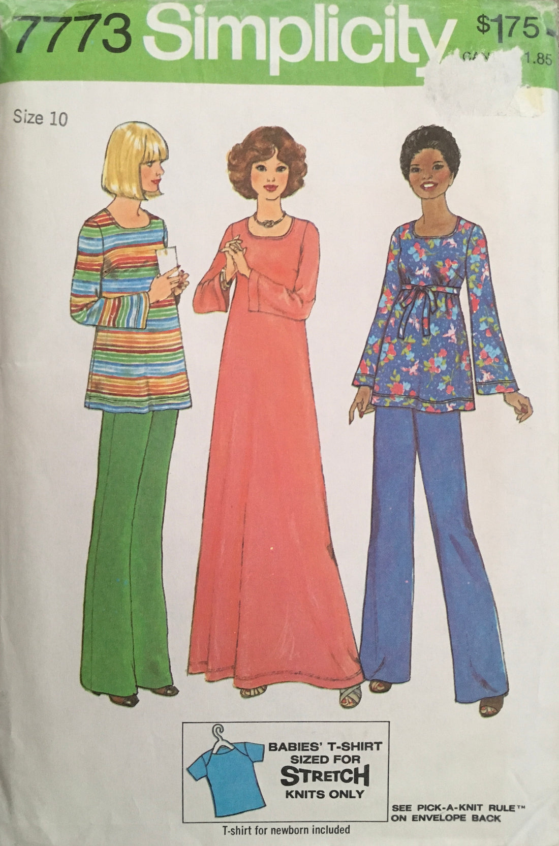 Simplicity 7773 Sewing Pattern (Vintage) UNCUT/CUT