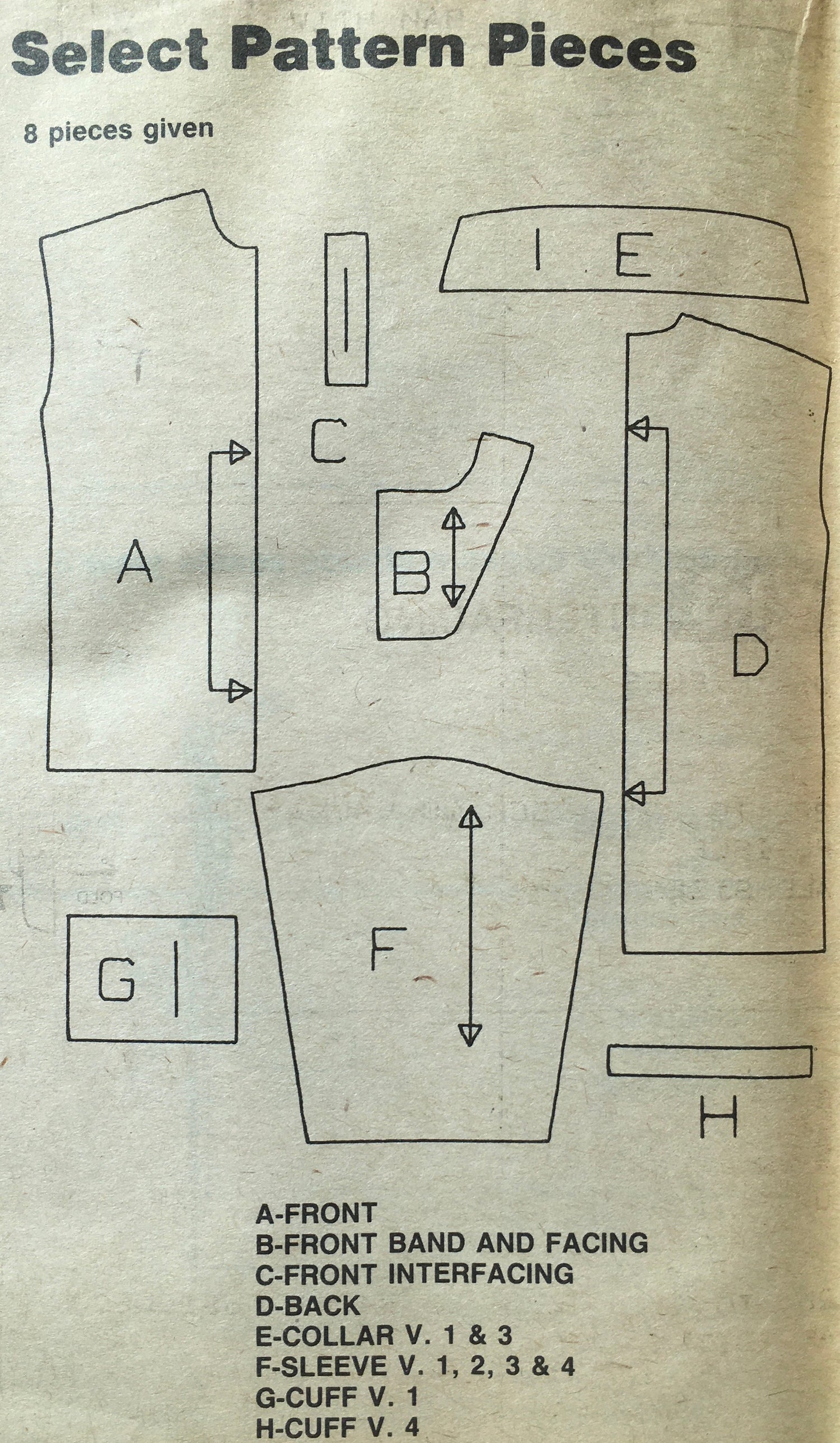 Simplicity 7779 Sewing Pattern (Vintage) CUT