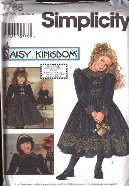 Simplicity 7788 Sewing Pattern (Vintage) CUT